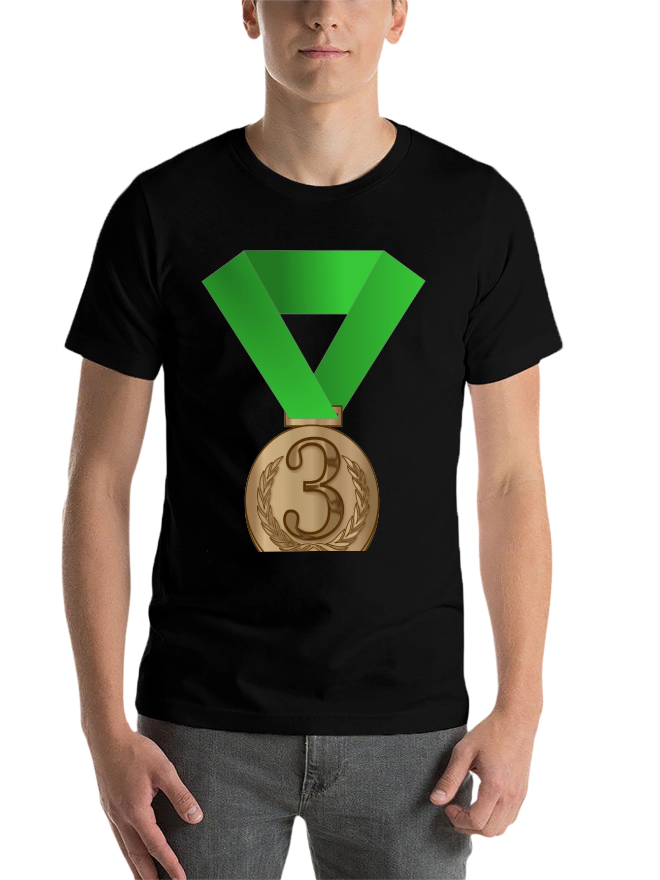 Bronze Medal T-Shirt - Third Place Award Tee - 7