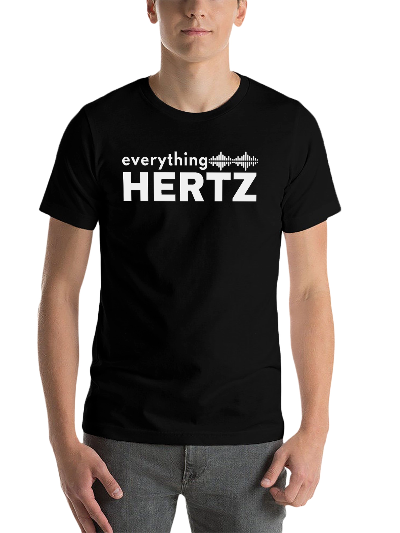 Black Everything Hertz Black Graphic Tee view 7
