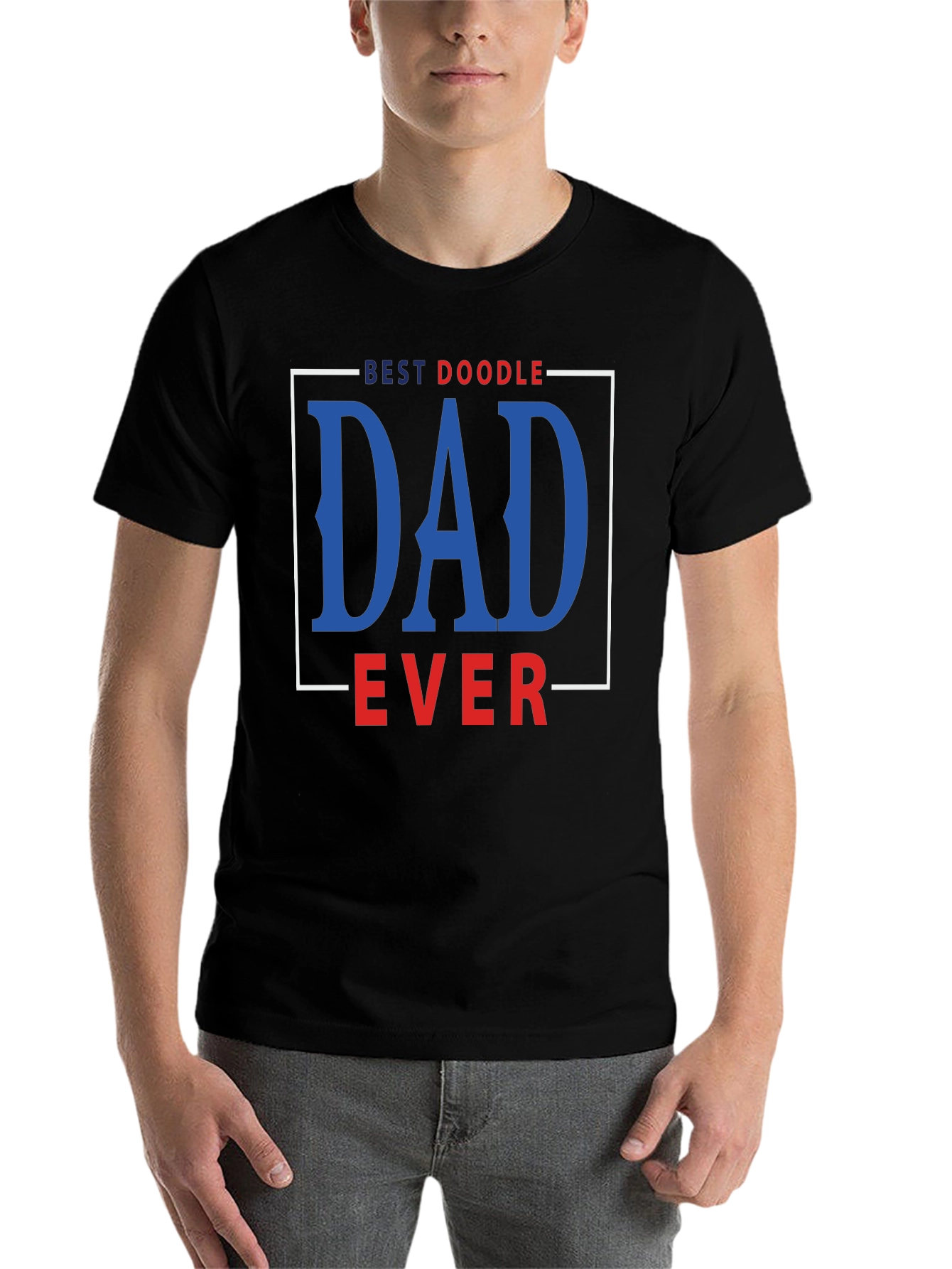 Best Doodle Dad Ever T-Shirt - 7
