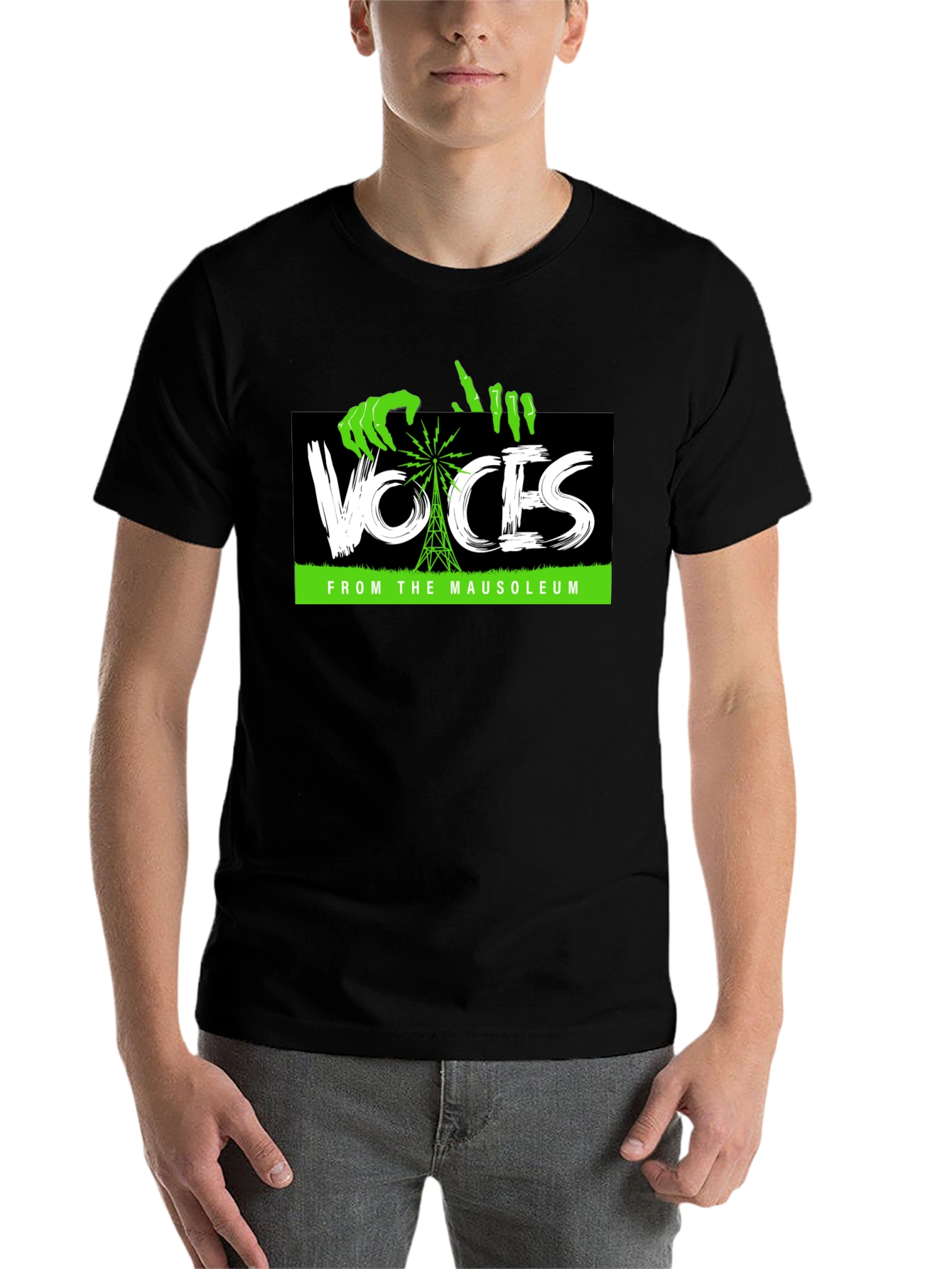 Black Voices from the Mausoleum Graphic Tee view 7