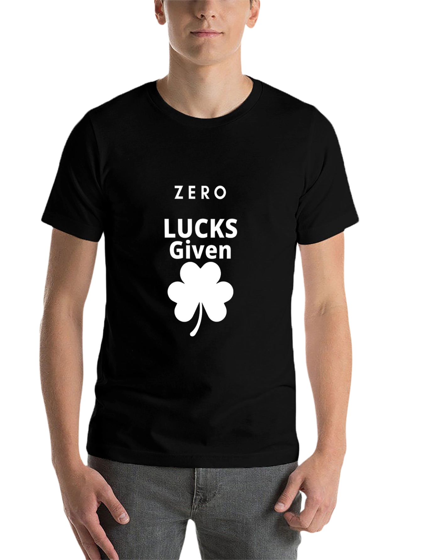 Zero Lucks Given St. Patrick's Day T-Shirt - 7