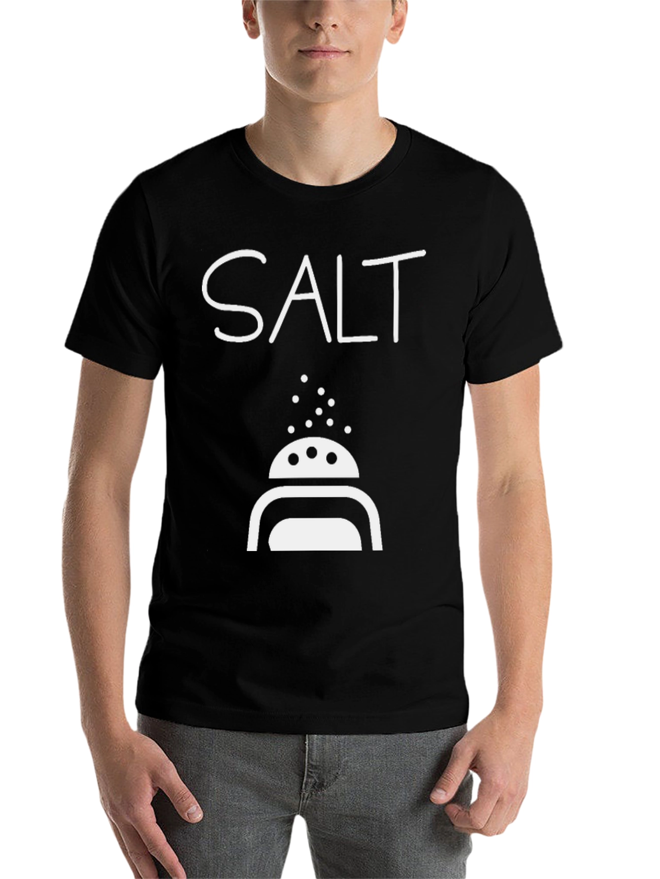 Salty Humor T-Shirt - Salt Shaker Graphic Tee - 7