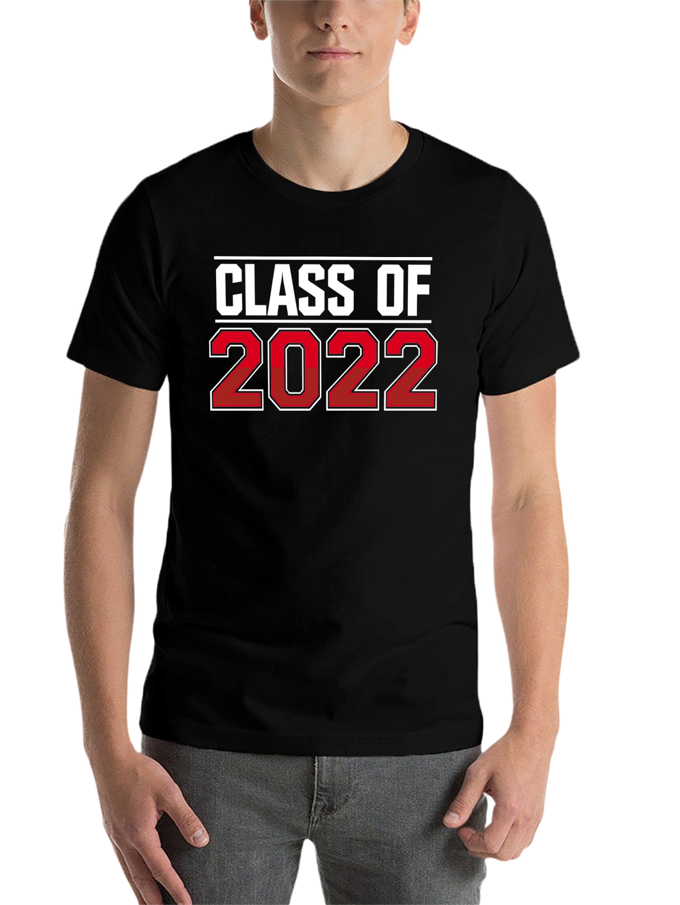 Black Class of 2022 T-Shirt Graduation Tee view 7