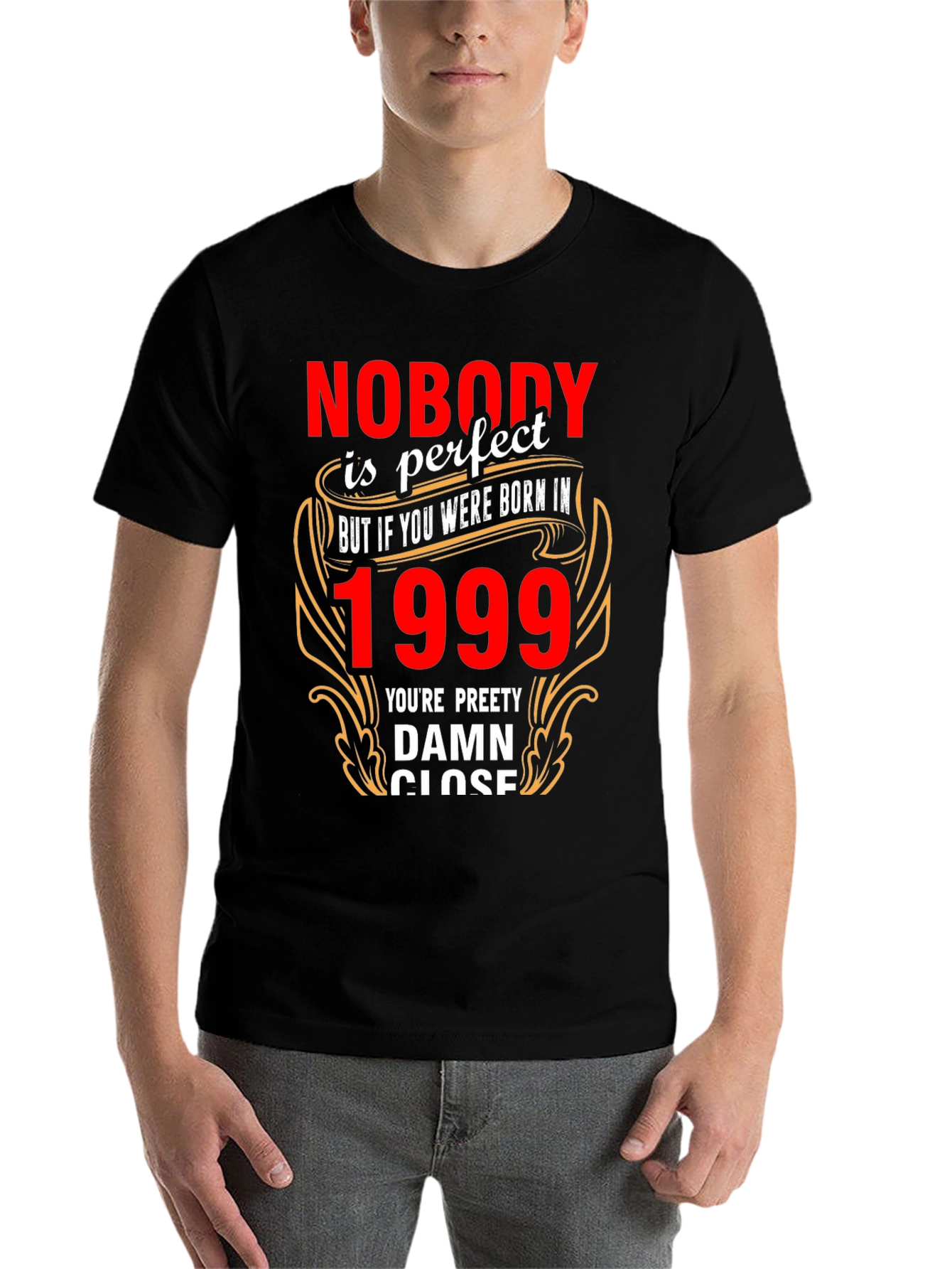 Born in 1999 T-Shirt - Novelty Graphic Tee - 7