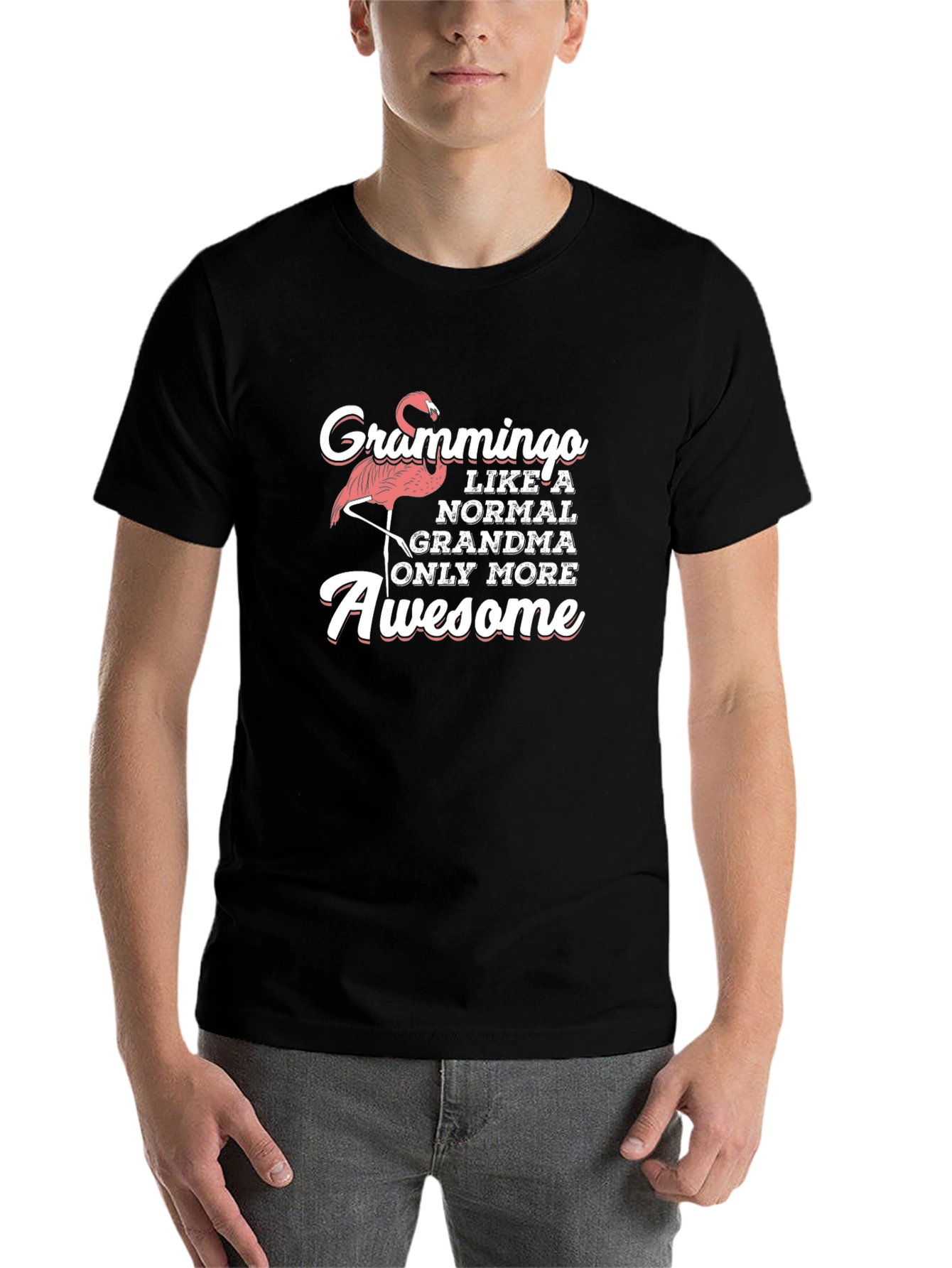 Black Grammingo Awesome Grandma Graphic Tee view 7