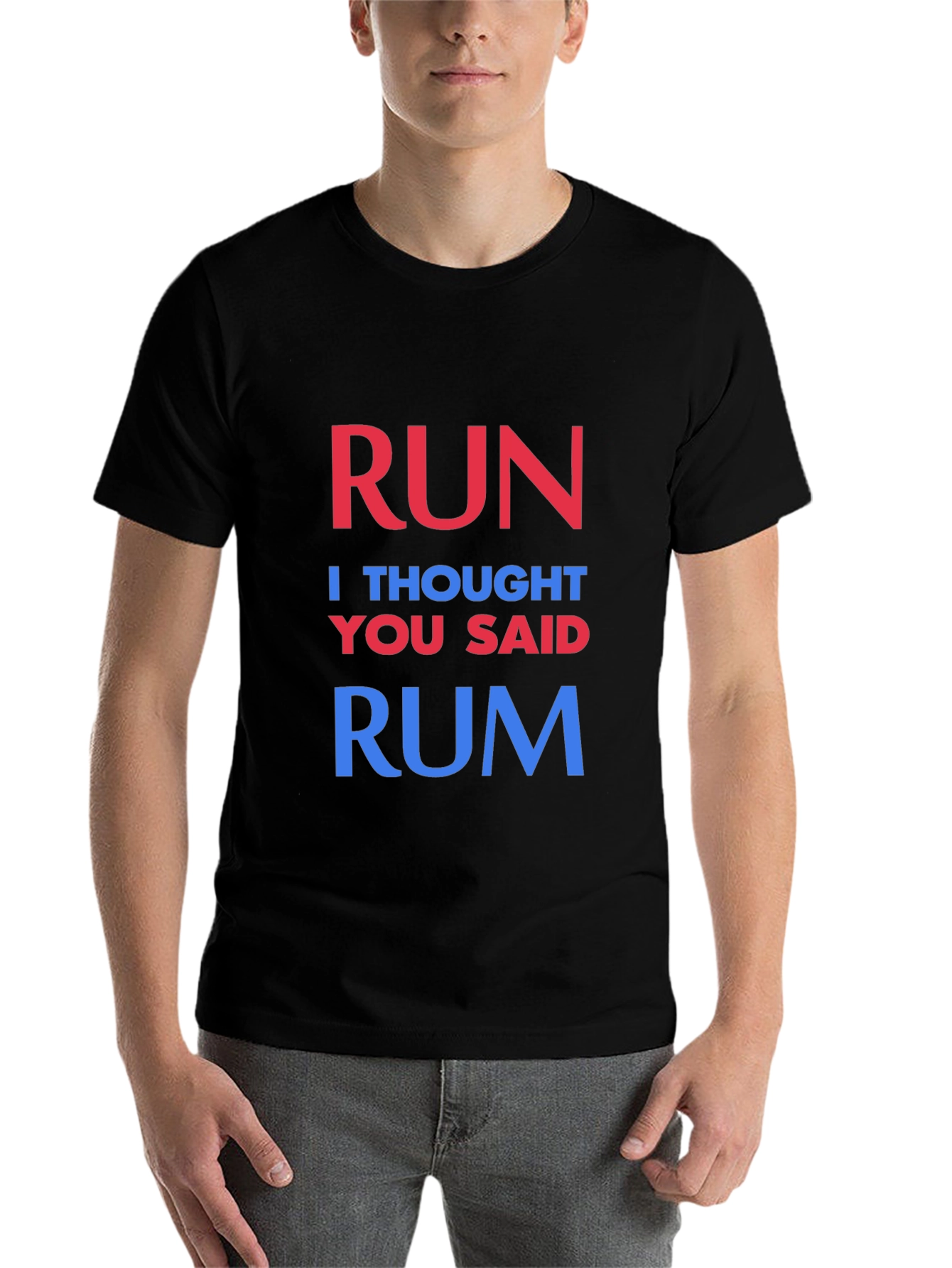 Black Run? I Thought You Said Rum T-Shirt view 7