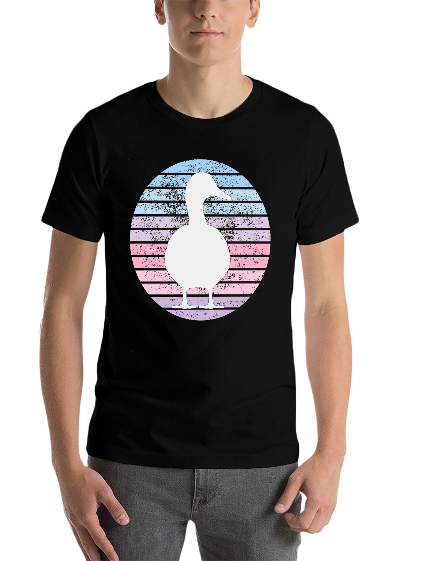 Black Duck Sunset T-Shirt view 7