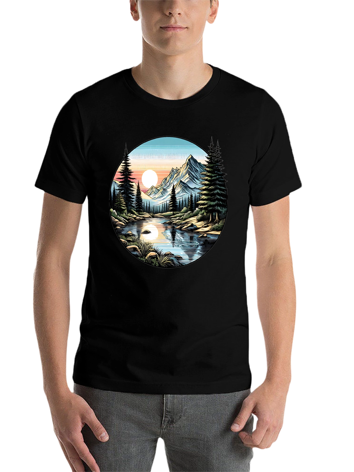 Black Mountain River Graphic Tee view 7