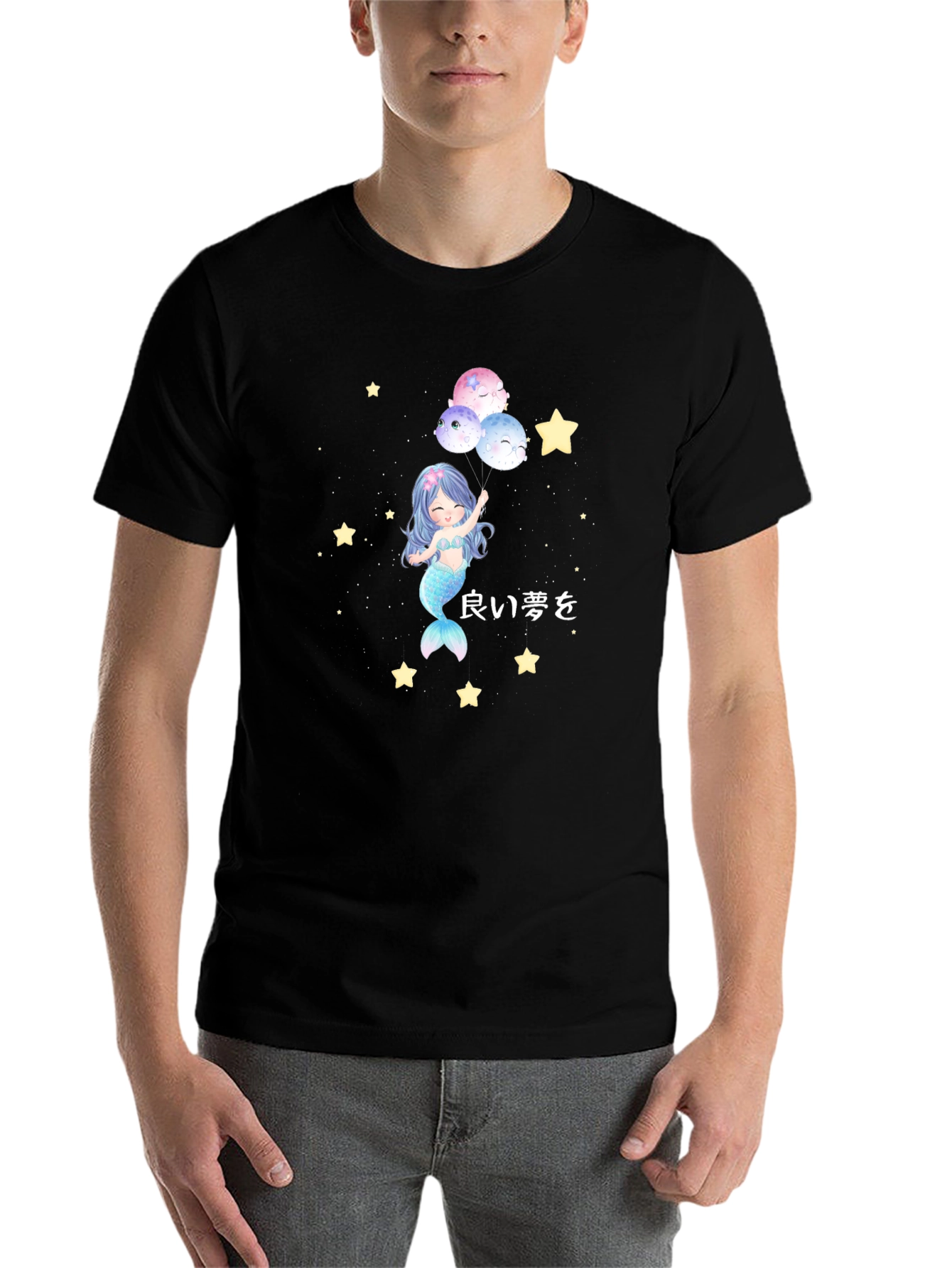 Black Mermaid Dreams T-Shirt view 7
