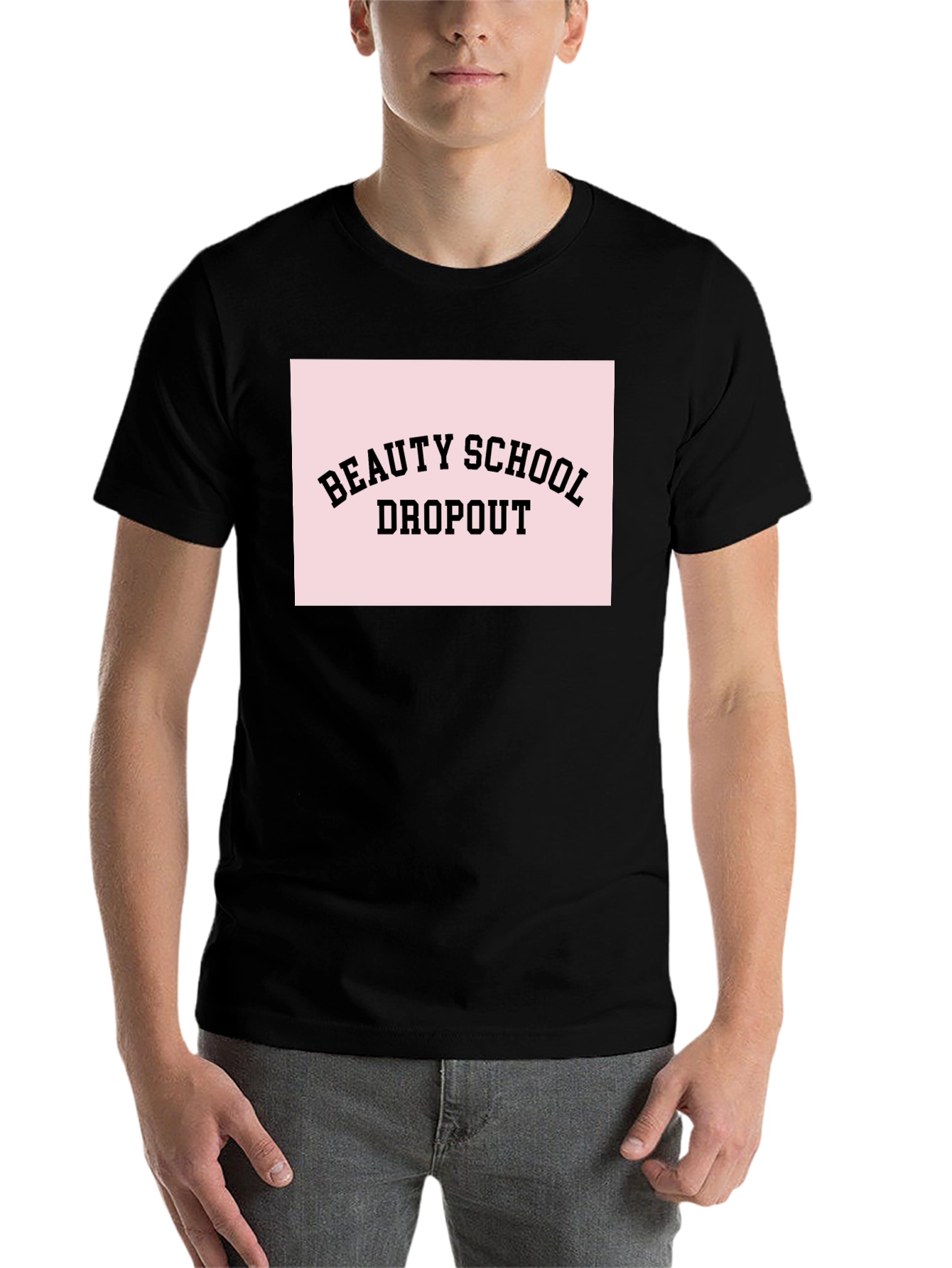 Black Beauty School Dropout T-Shirt - Black view 7