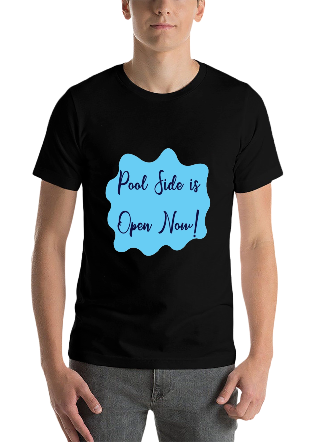 Black Pool Side is Open Now! Graphic Tee view 7