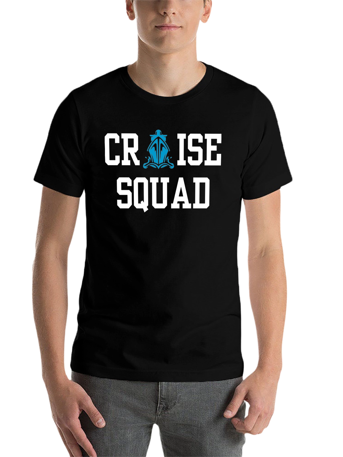 Black Cruise Squad Black T-Shirt view 7