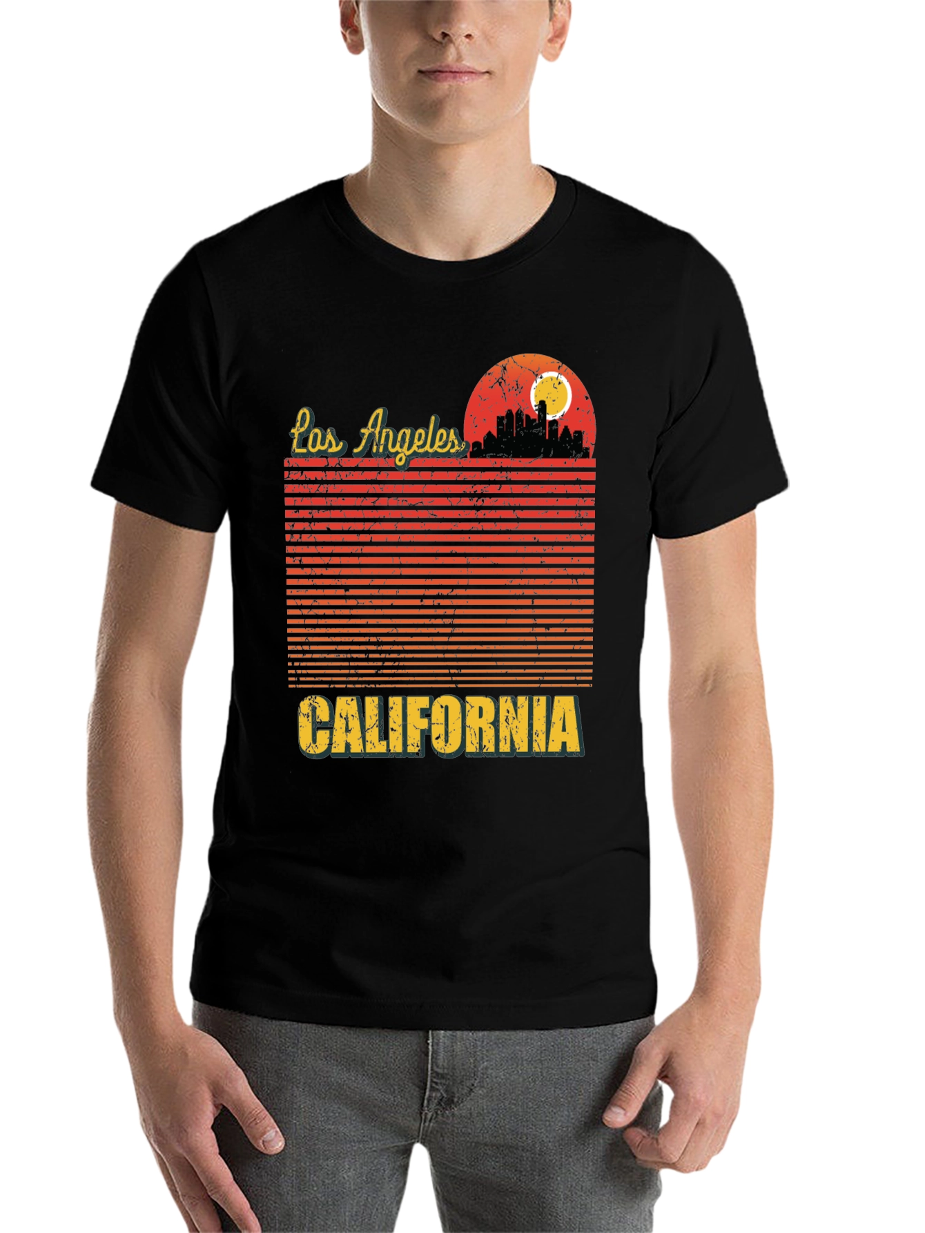 Los Angeles California Graphic T-Shirt - 7