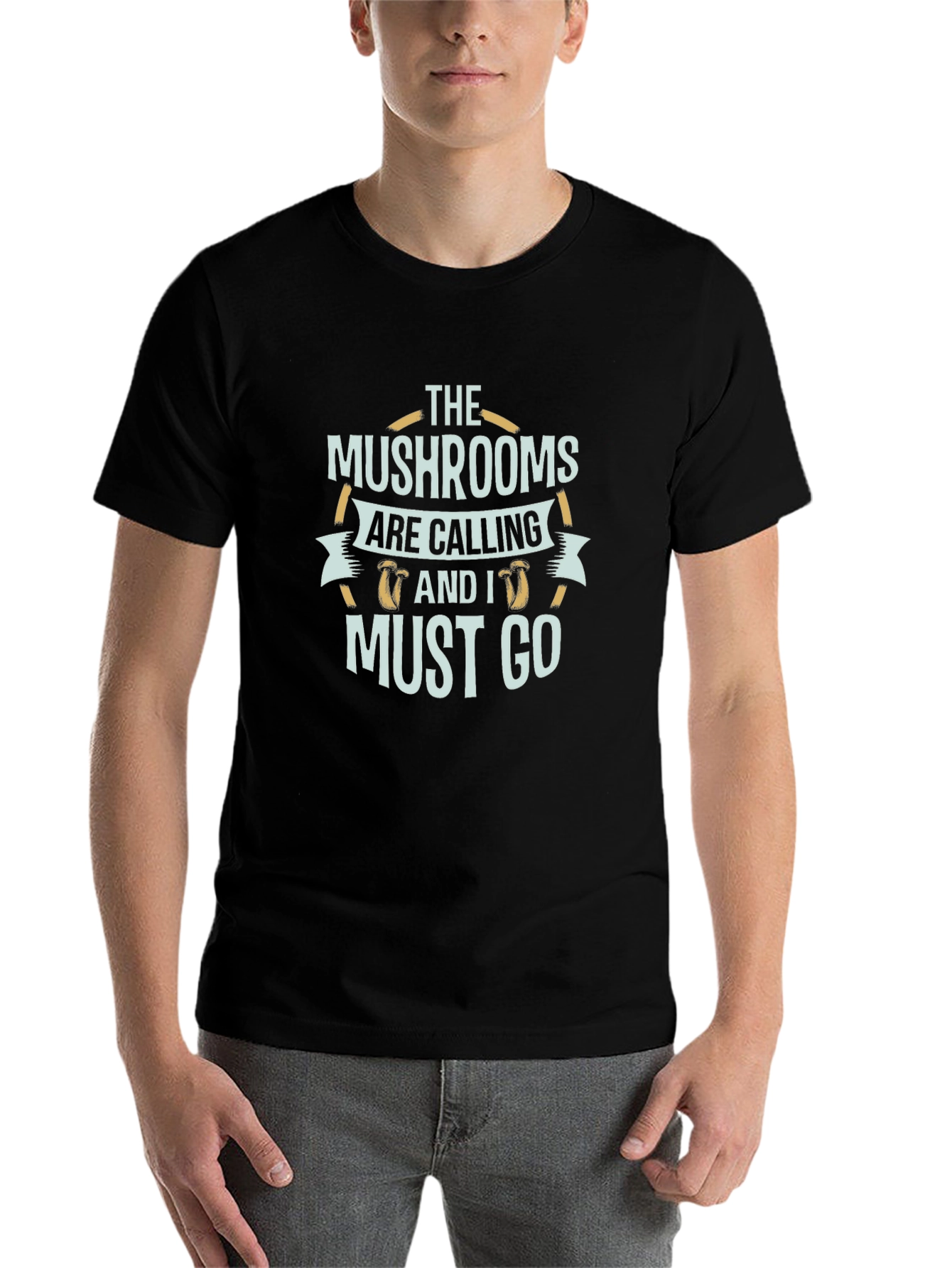 Mushroom Lover T-Shirt - The Mushrooms Are Calling - 7
