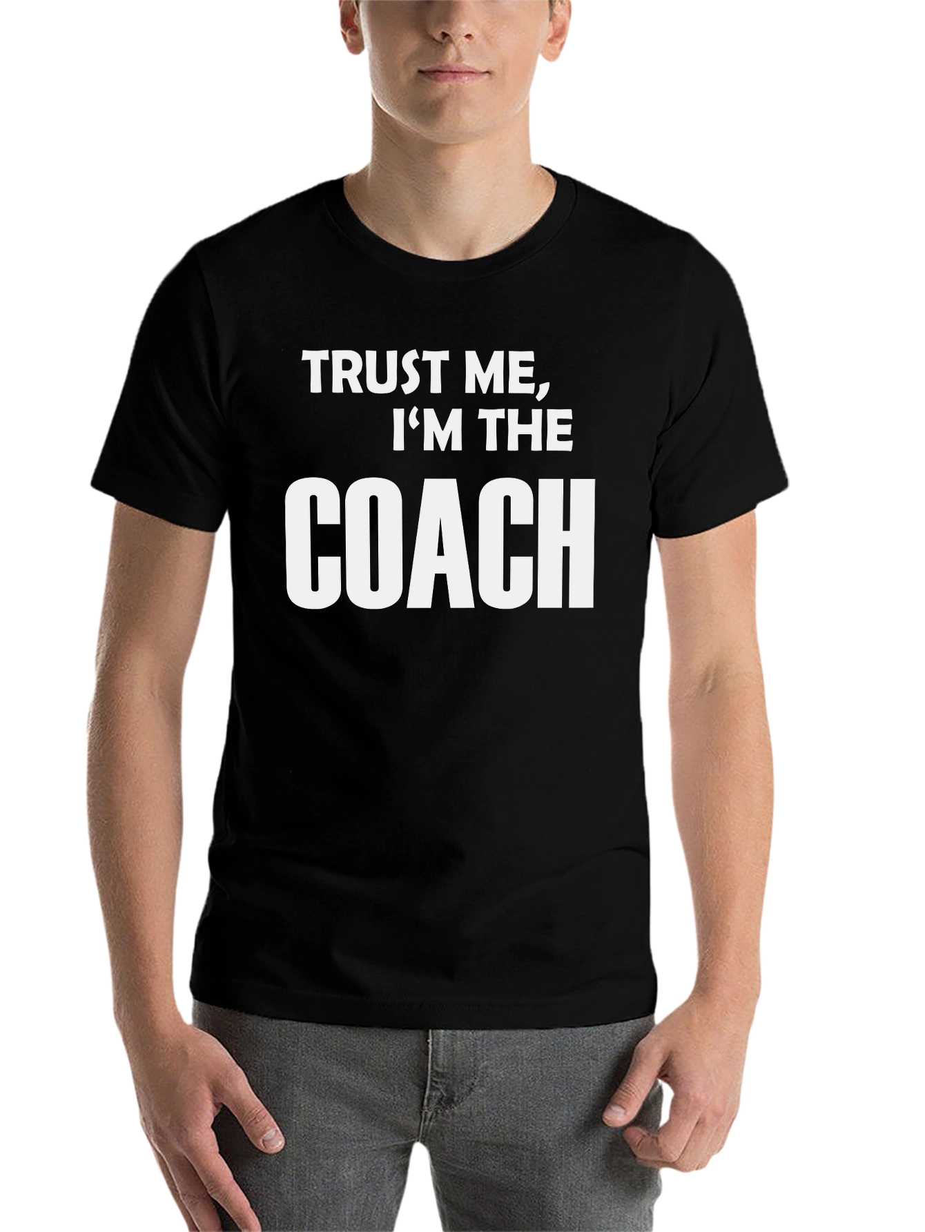 Black Trust Me I'm The Coach Graphic Tee view 7