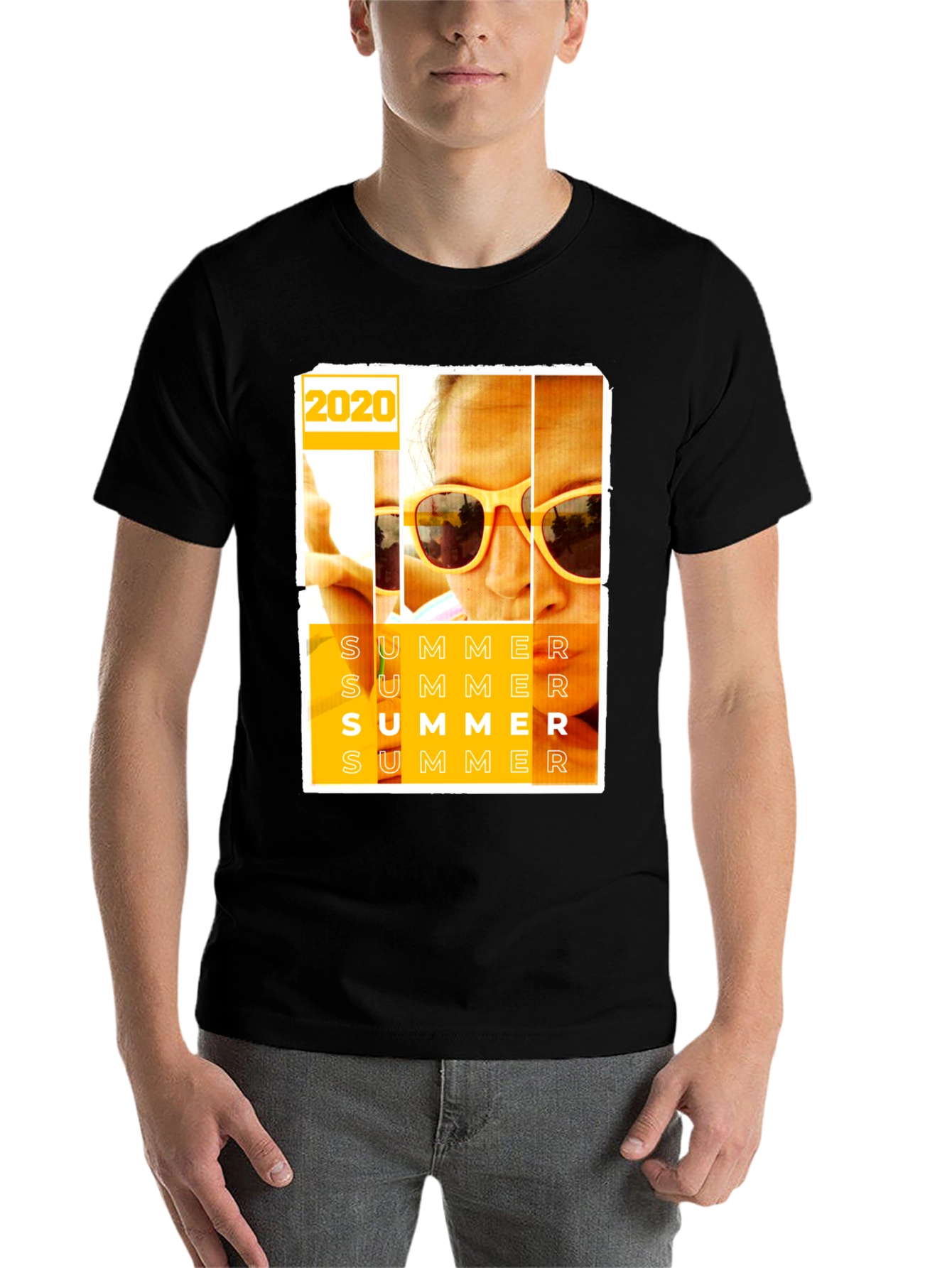 Black Summer 2020 Graphic T-Shirt view 7