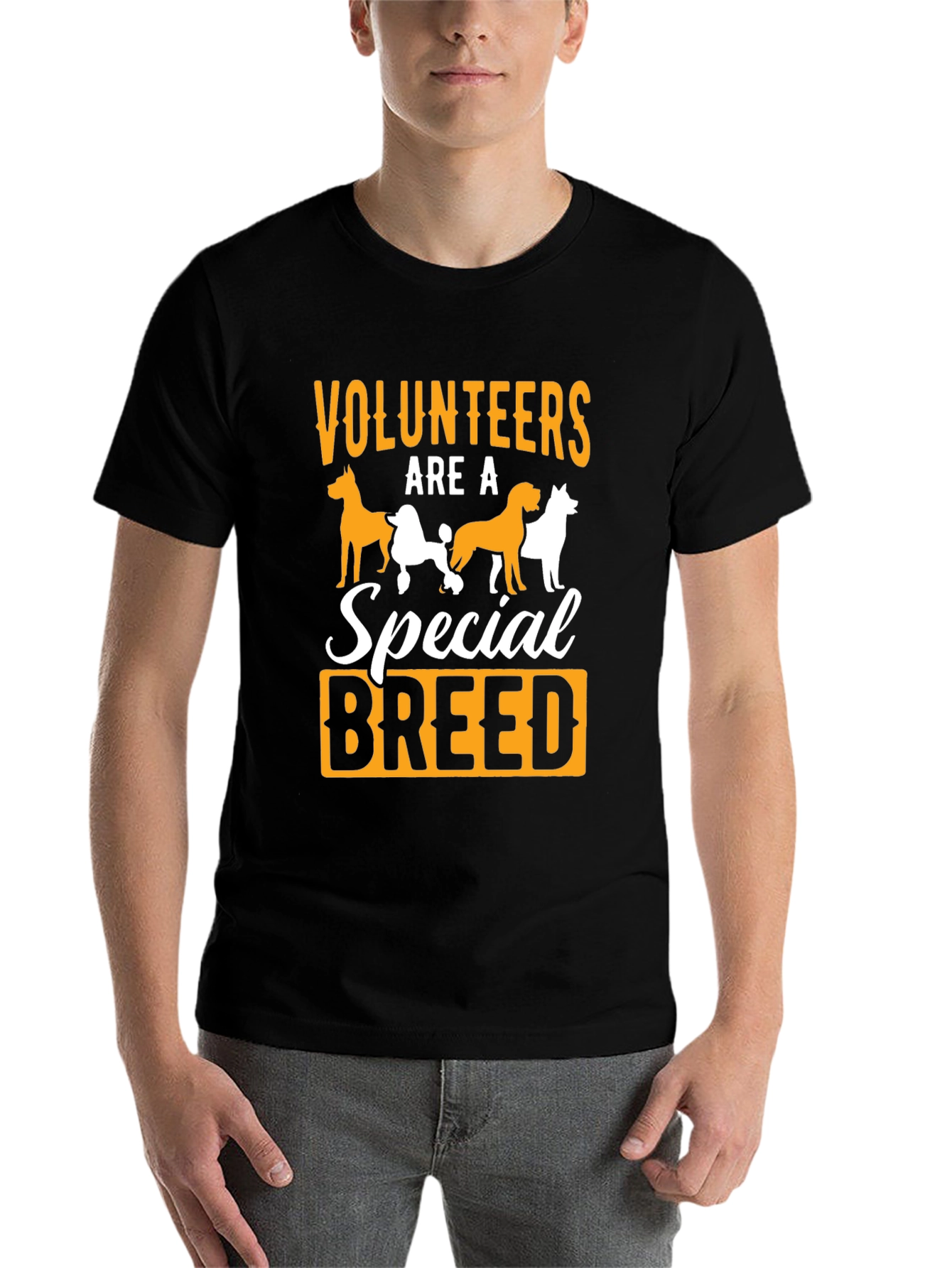 Volunteers Are a Special Breed Graphic T-Shirt - 7