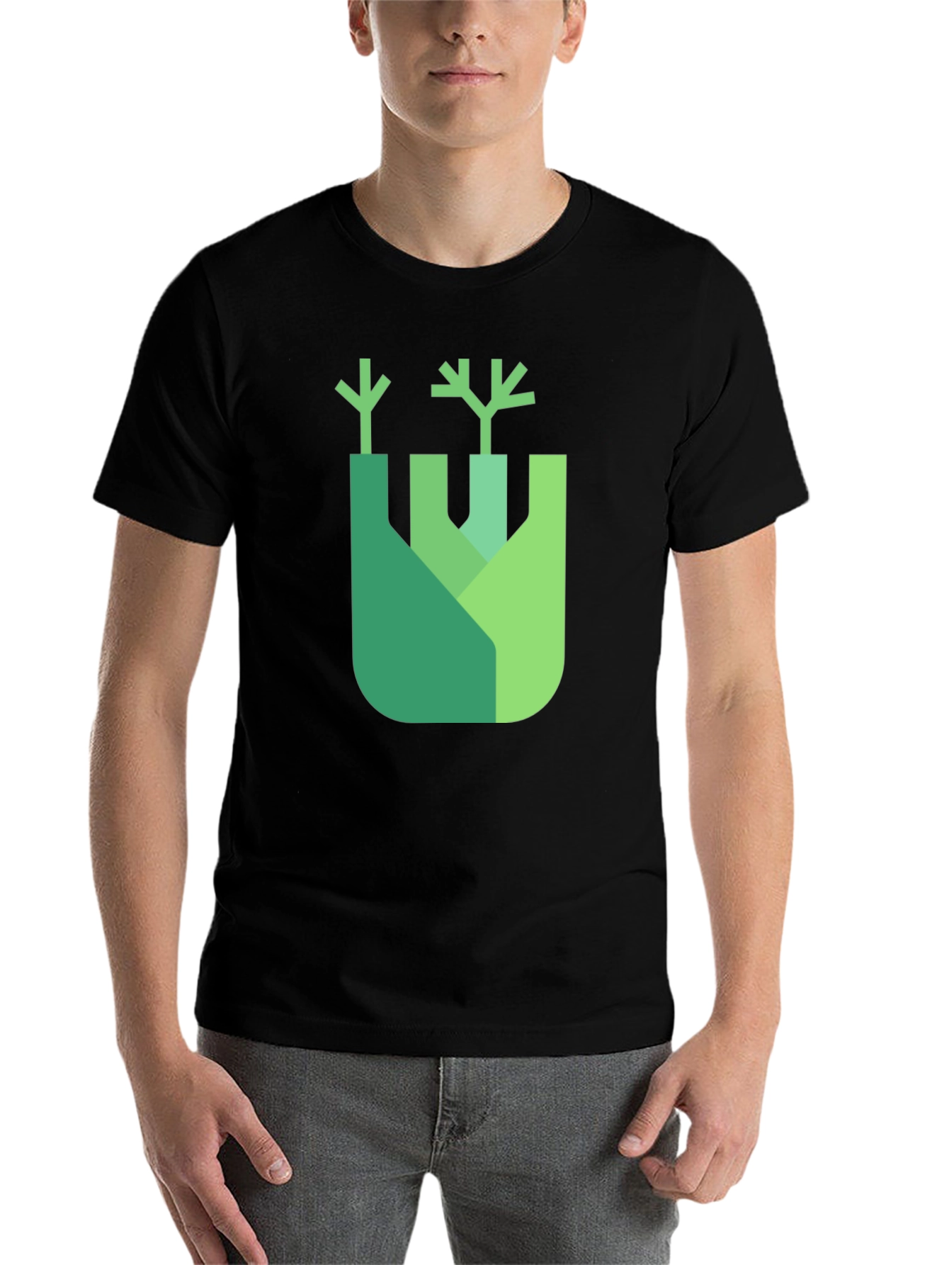 Modern Fennel Graphic Tee - Unique Food Lover's Shirt - 7