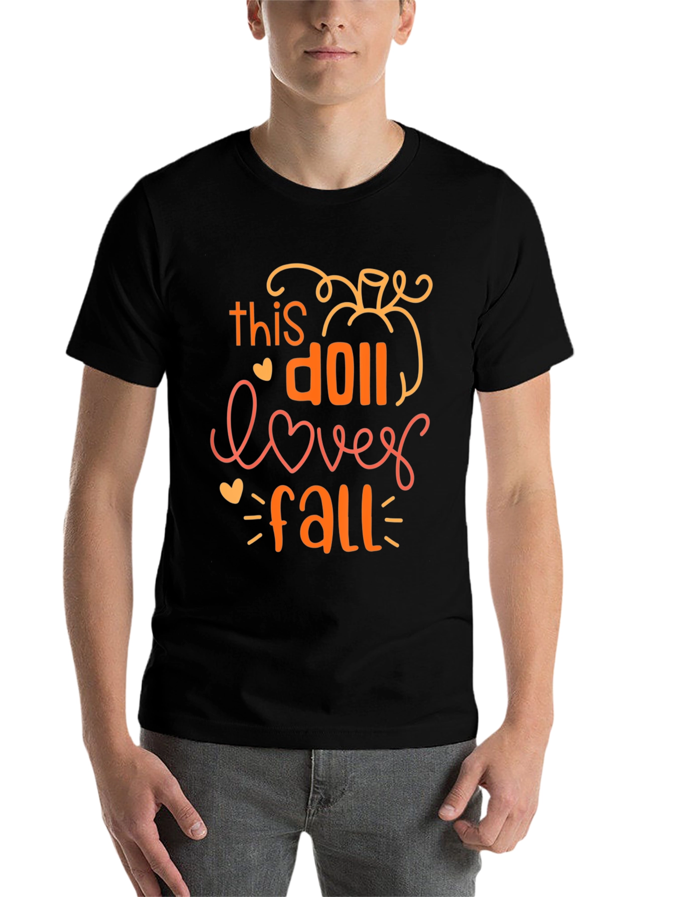 This Doll Loves Fall Graphic Tee - Autumn T-Shirt - 7