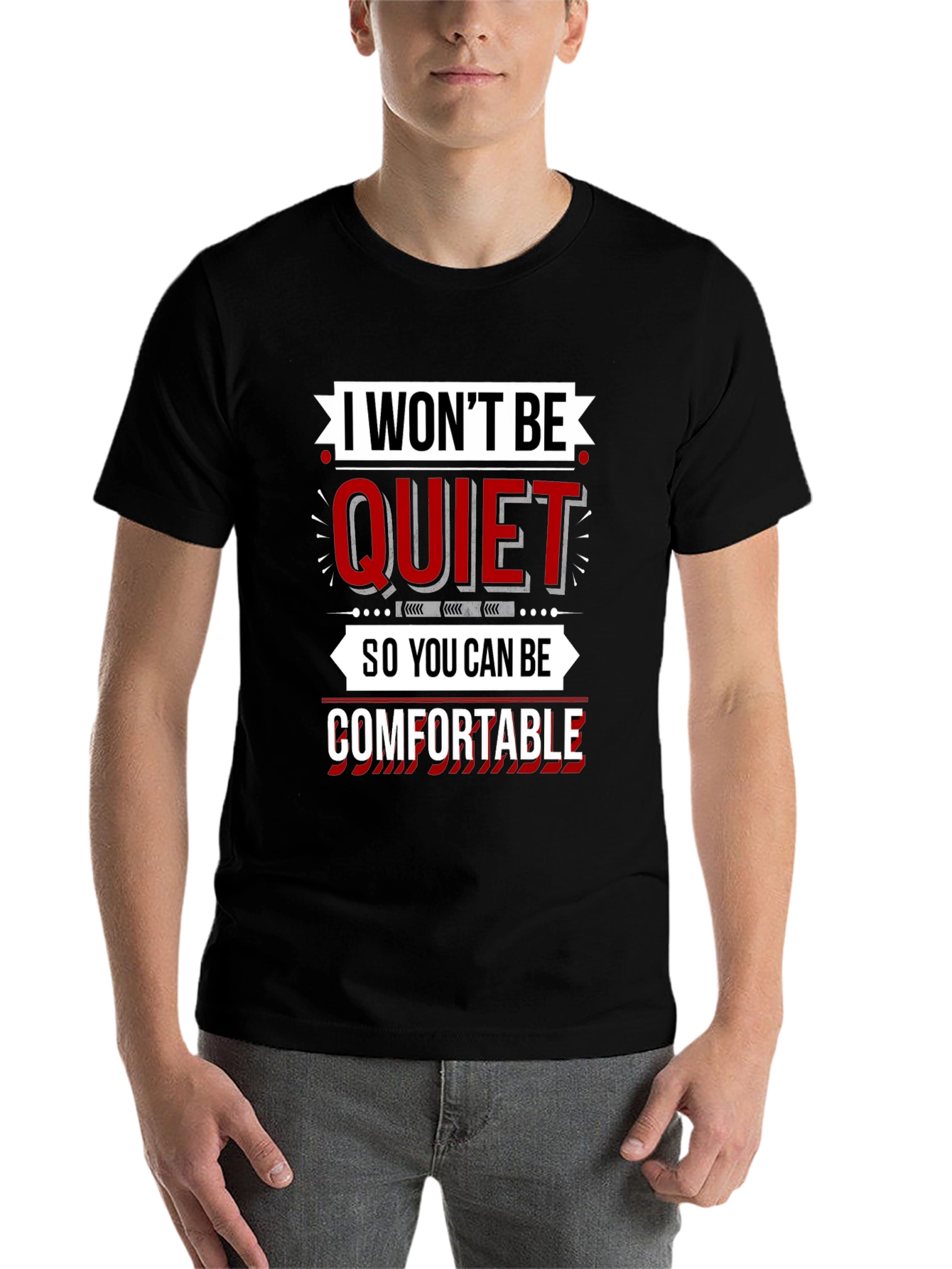 I Won't Be Quiet T-Shirt - 7