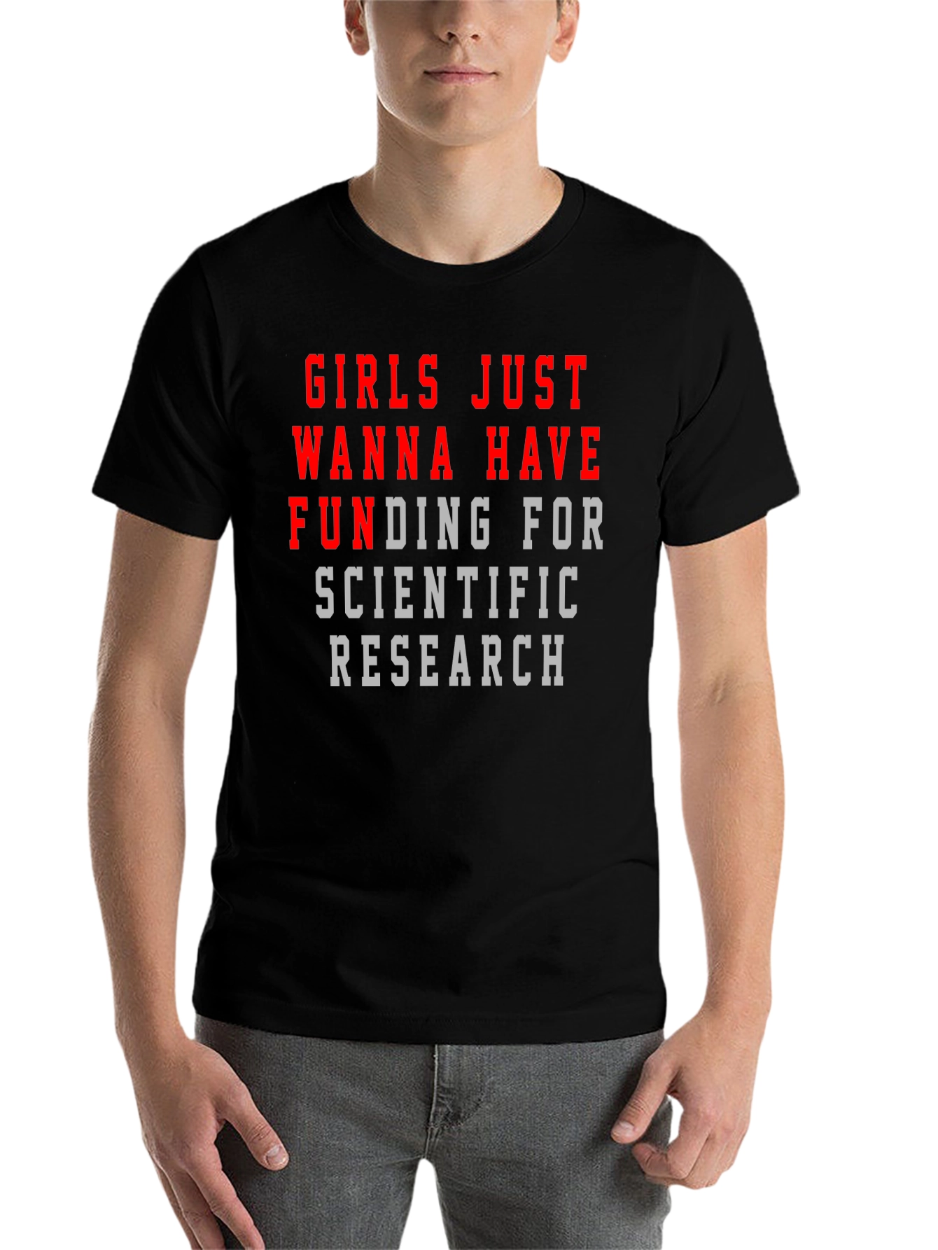 Black Girls Just Wanna Have Funding T-Shirt view 7