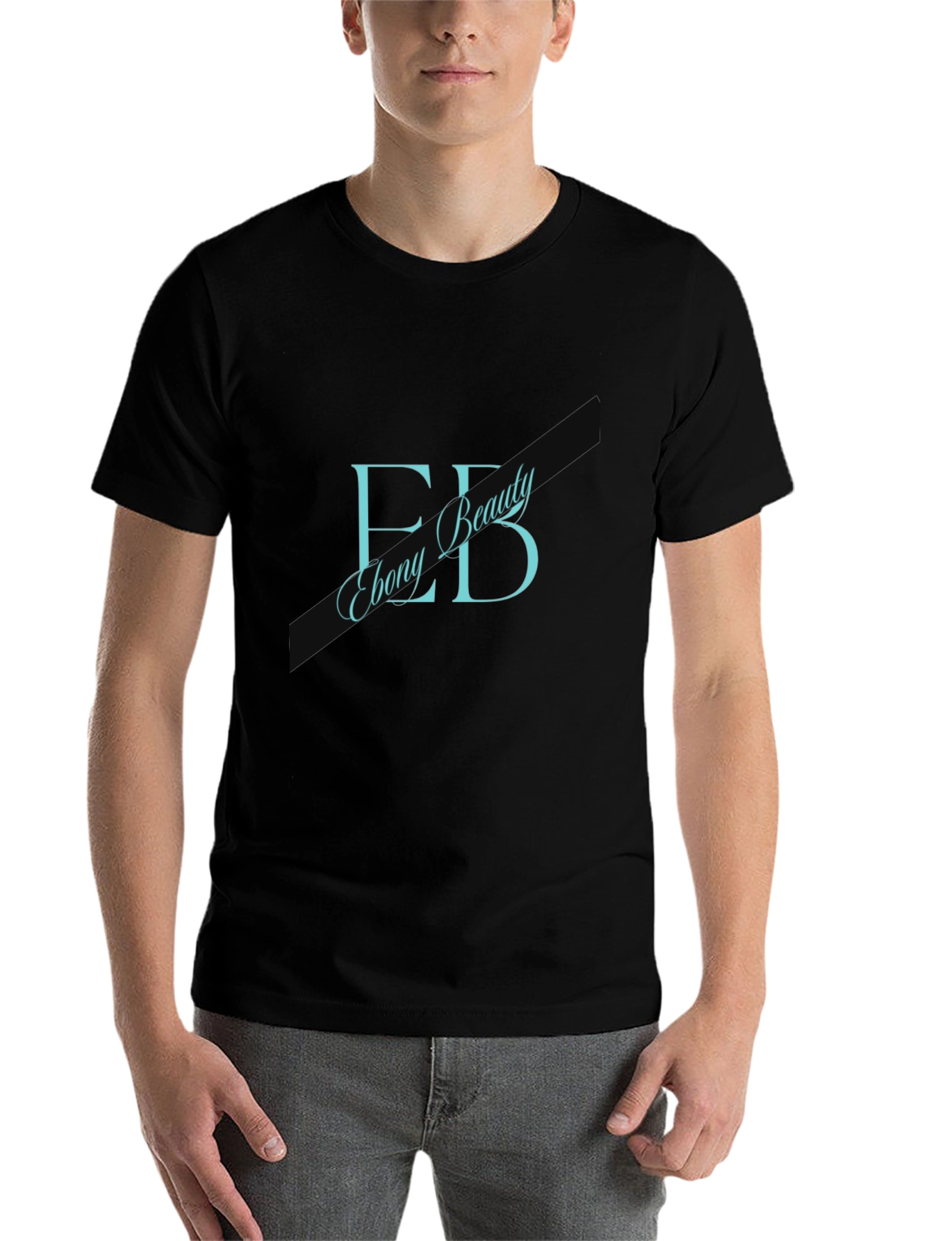 Black Ebony Beauty Black T-Shirt - Stylish and Comfortable view 7