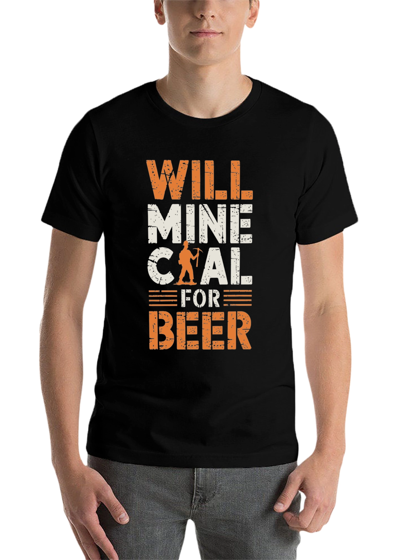 Will Mine Coal for Beer T-Shirt - 7