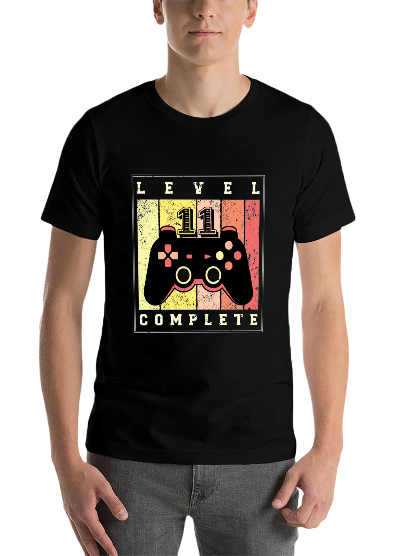 Black Level 11 Complete Gaming T-Shirt - Gamer Gift view 7