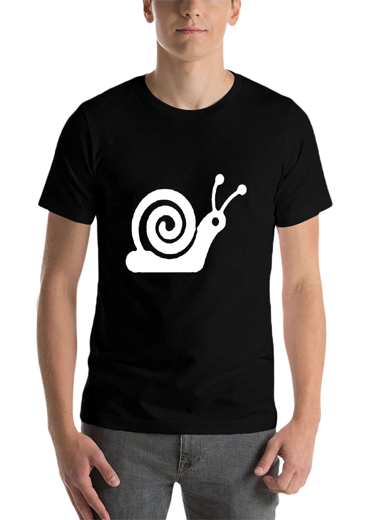 Black Snail Graphic T-Shirt view 7