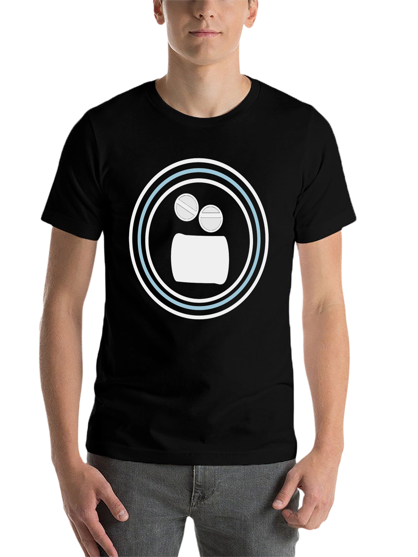 Black Pills & Pod T-Shirt - Unique Design view 7