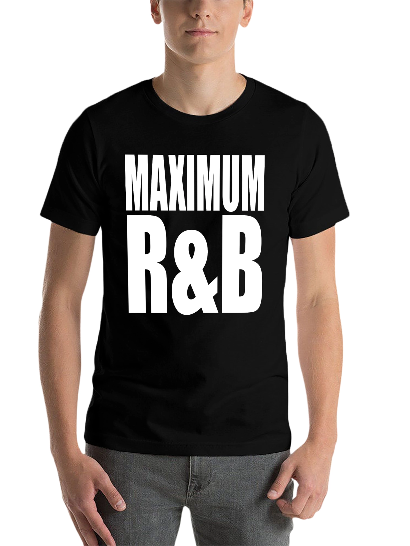 Black Maximum R&B Black T-Shirt view 7