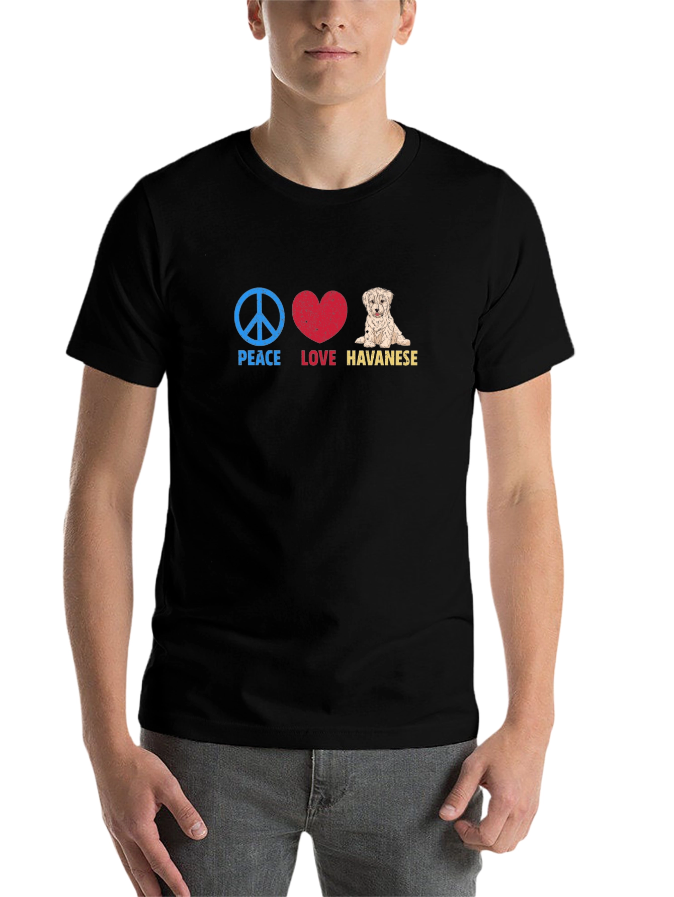 Peace Love Havanese T-Shirt - 7