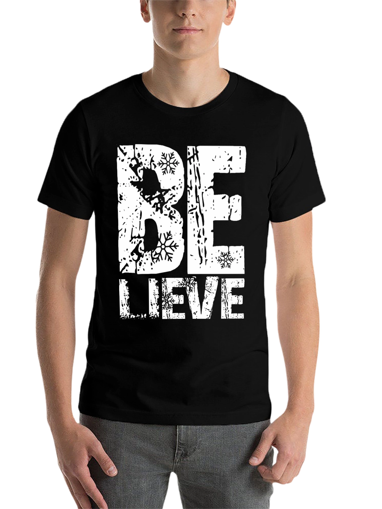 Black Believe Graphic T-Shirt view 7