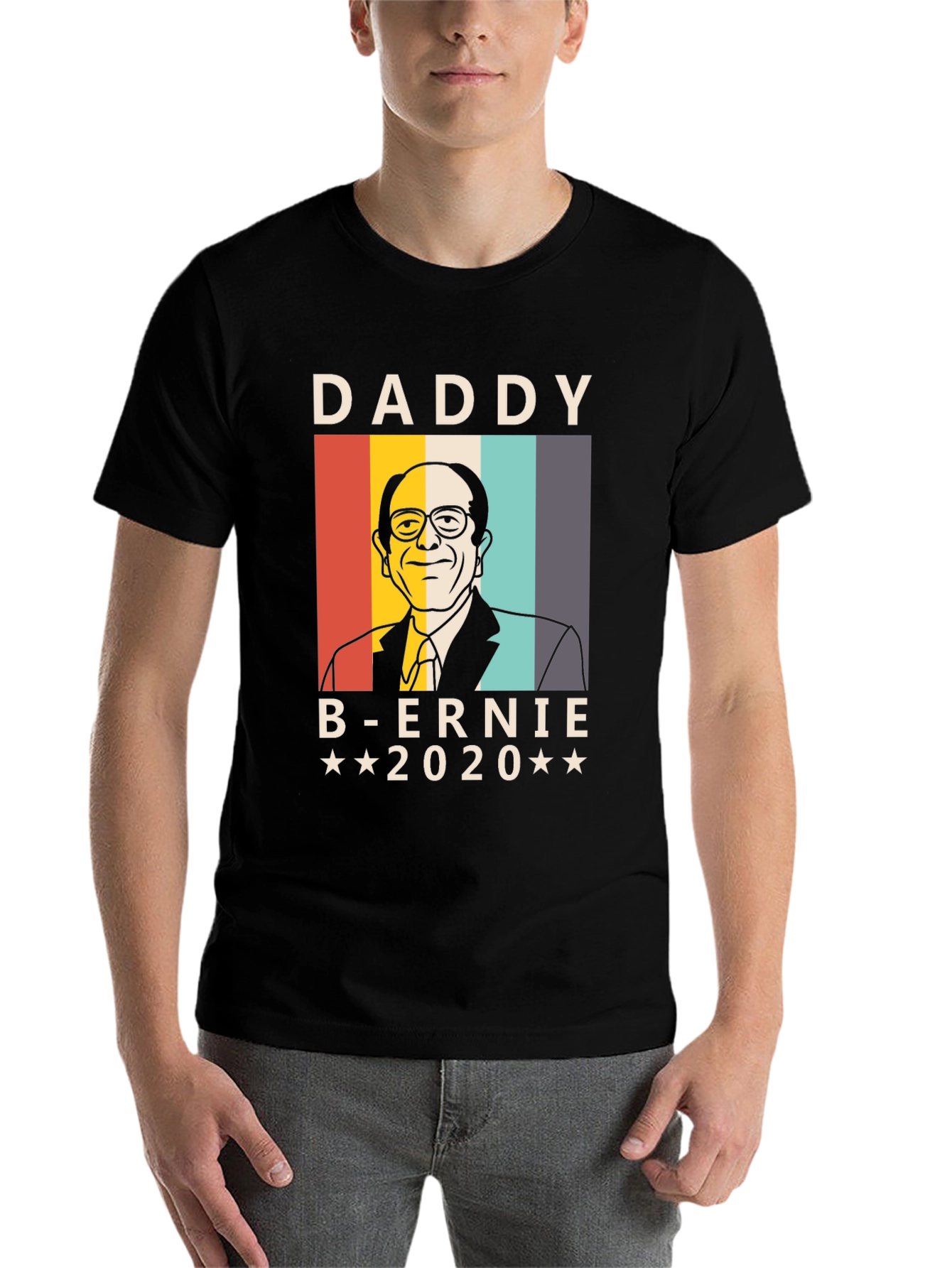 Black Daddy B-Ernie 2020 Graphic Tee view 7