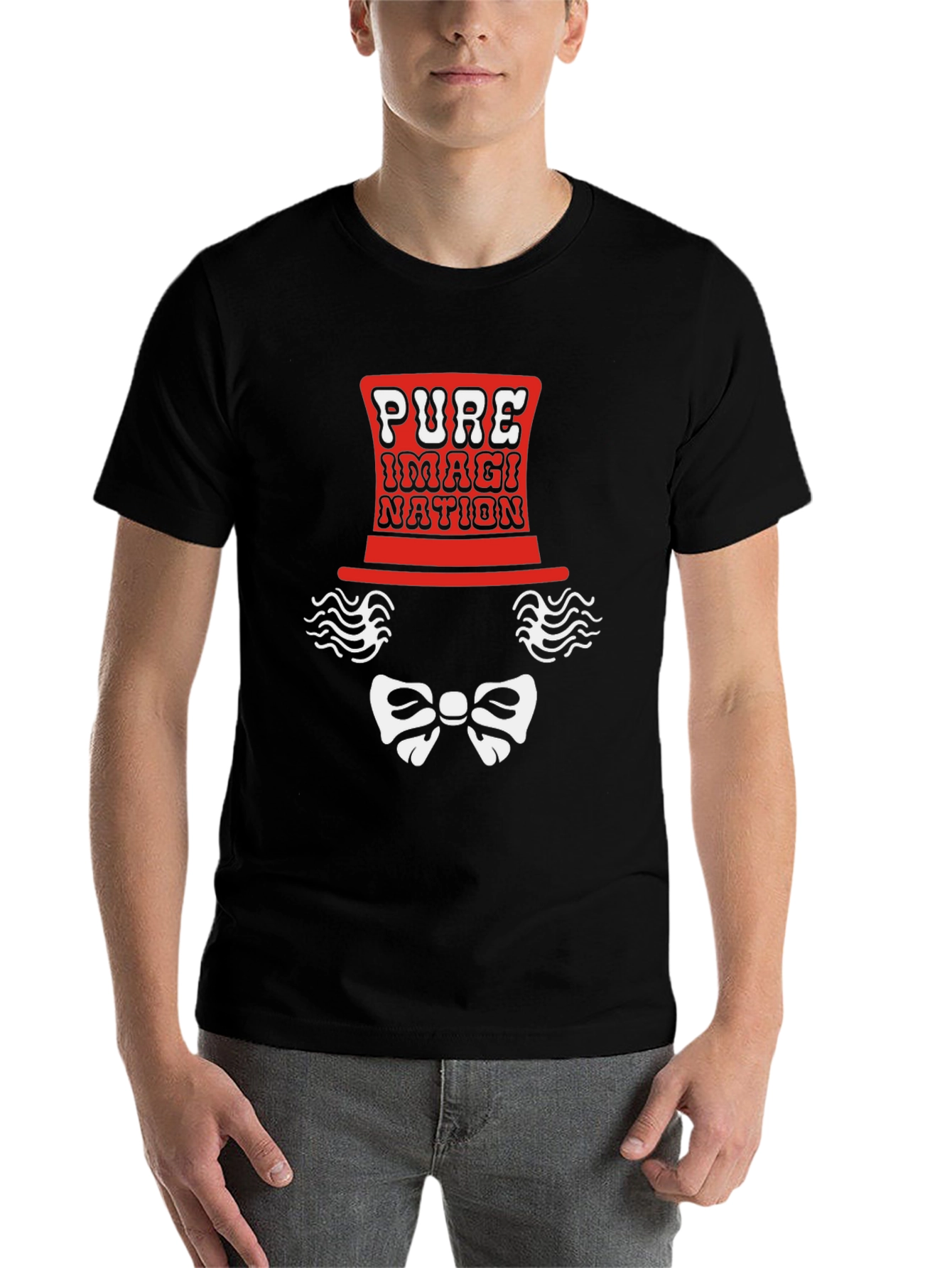 Black Pure Imagination Graphic T-Shirt view 7