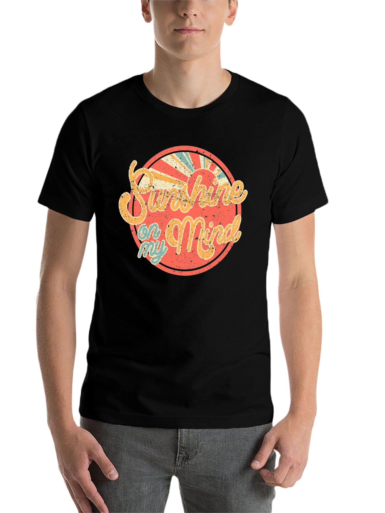 Black Sunshine On My Mind Graphic Tee view 7
