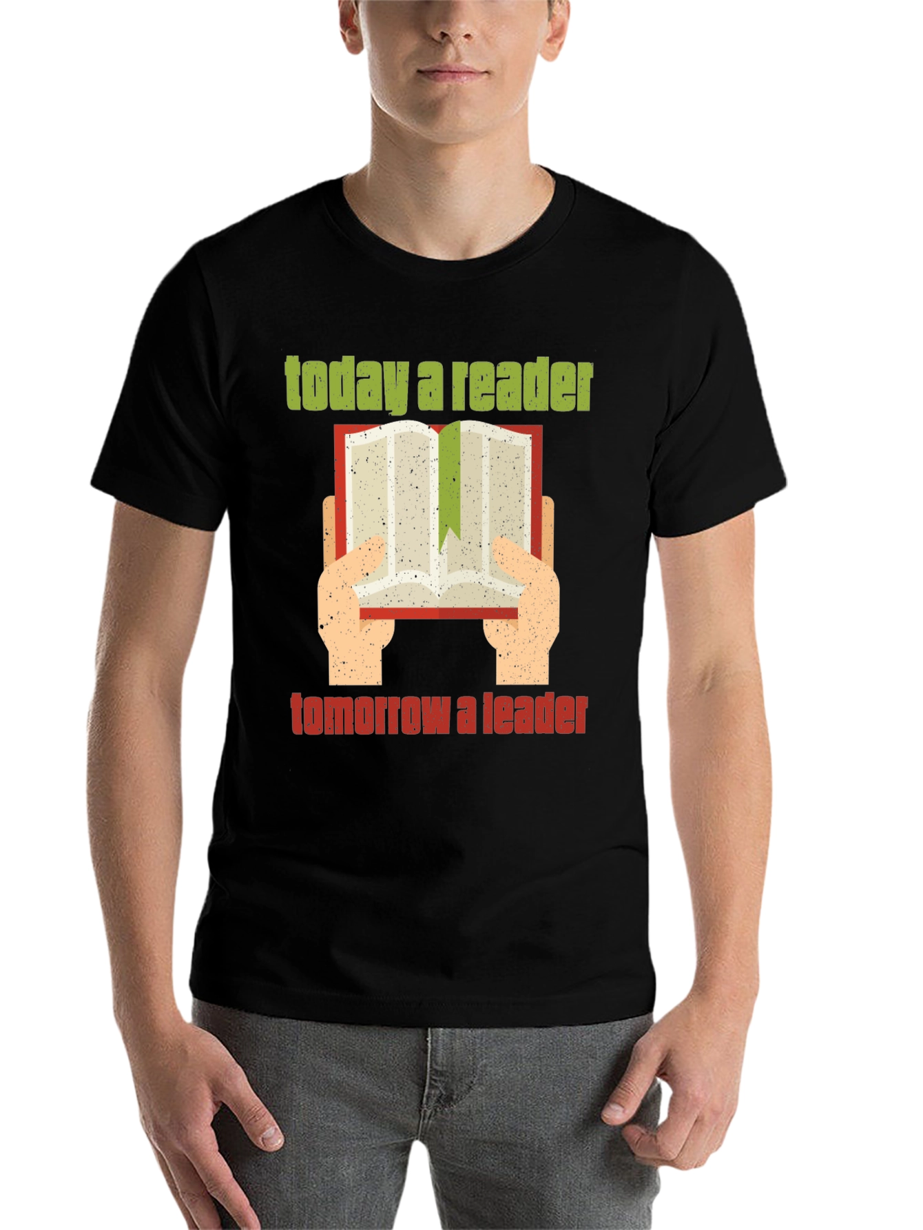 Black Reader Leader Graphic T-Shirt view 7