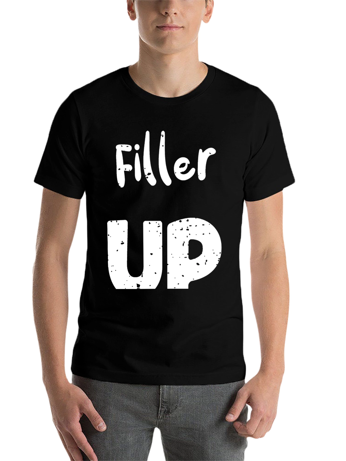 Black Filler Up Graphic T-Shirt view 7