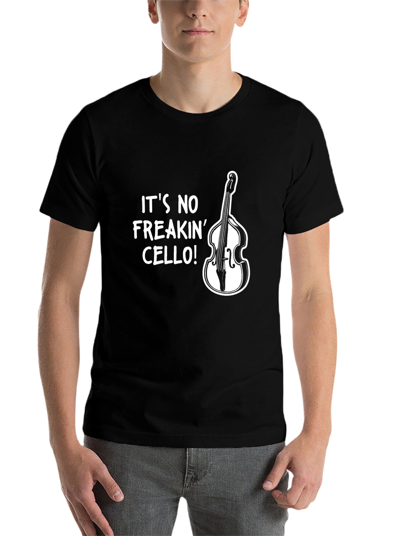 It's No Freakin' Cello! Bass Player T-Shirt - 7