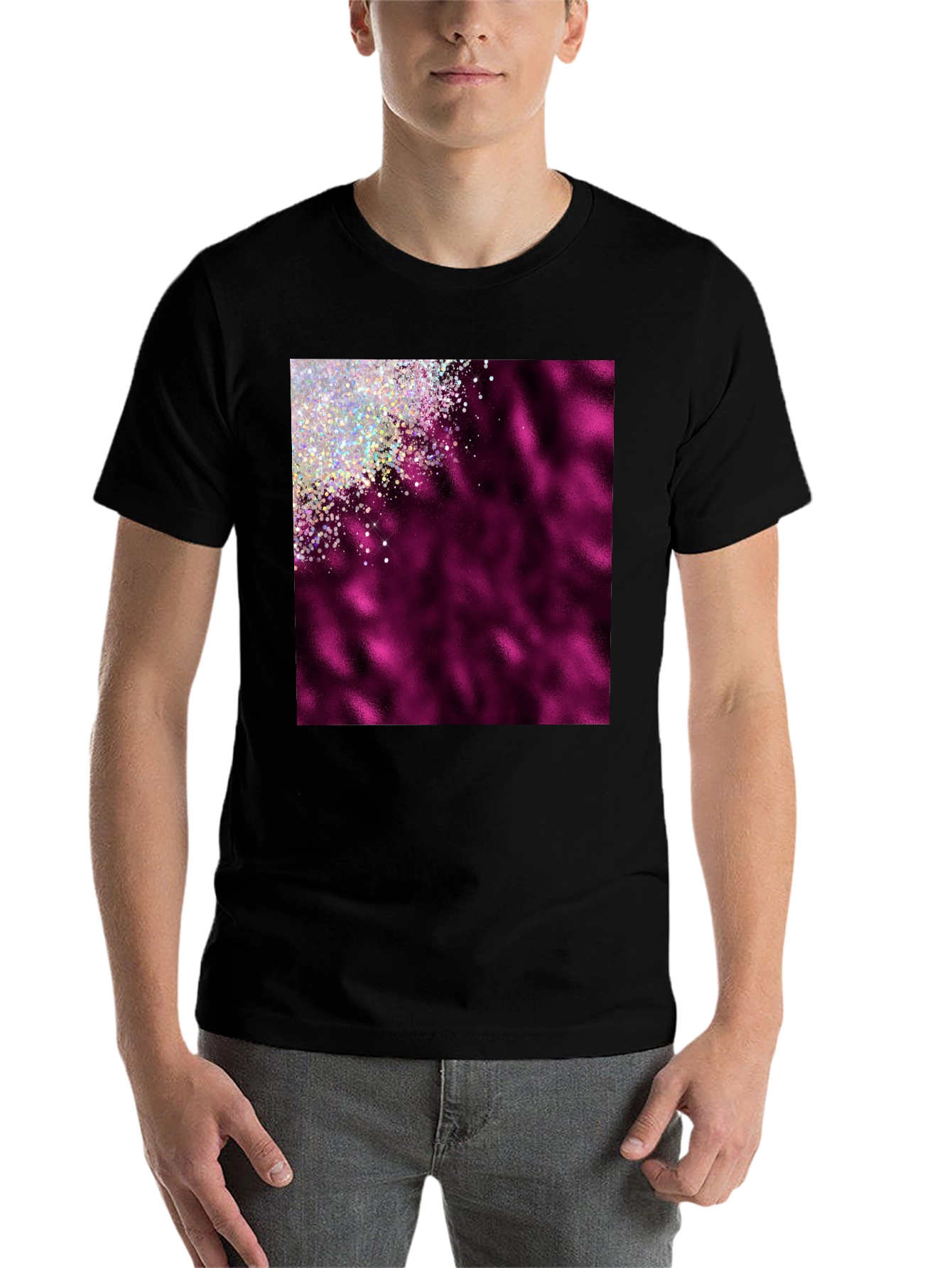 Glitter & Fuchsia T-Shirt - 7