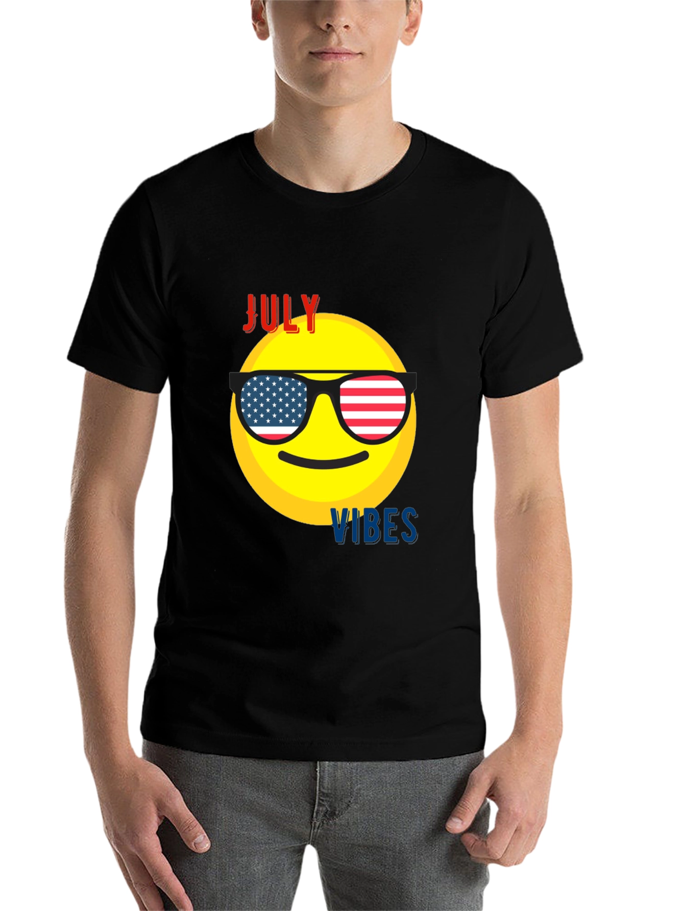 Black July Vibes Graphic Tee view 7