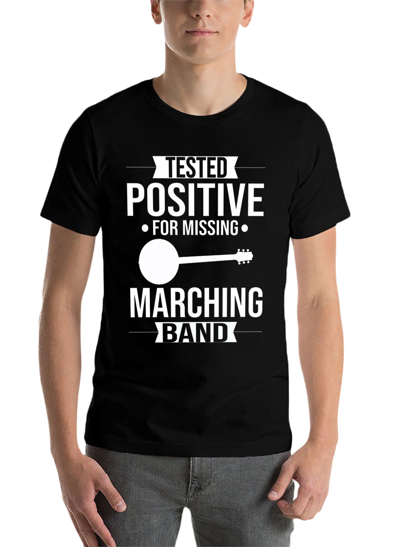 Black Missing Marching Band T-Shirt view 7