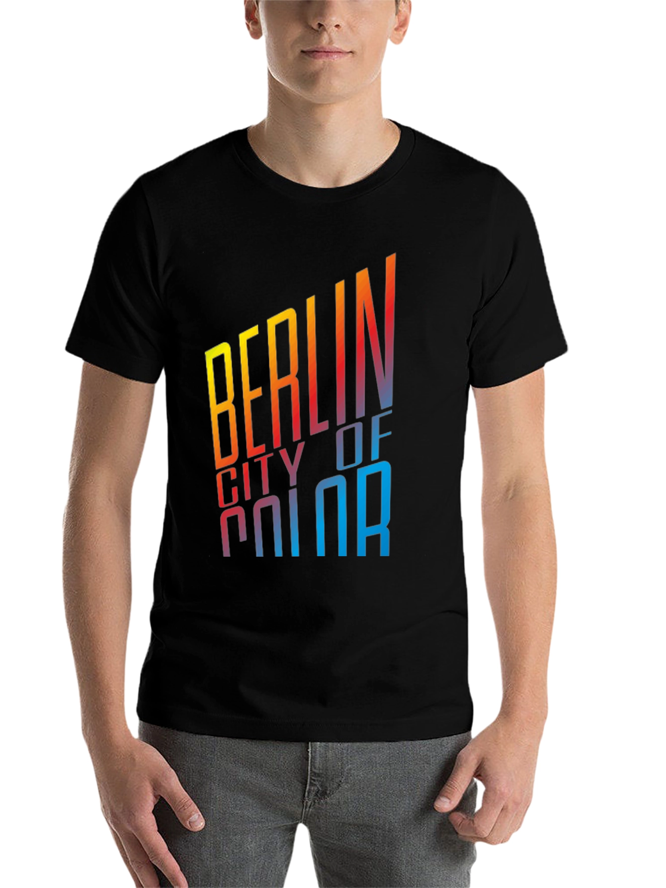 Black Berlin City of Sin T-Shirt - Graphic Tee view 7