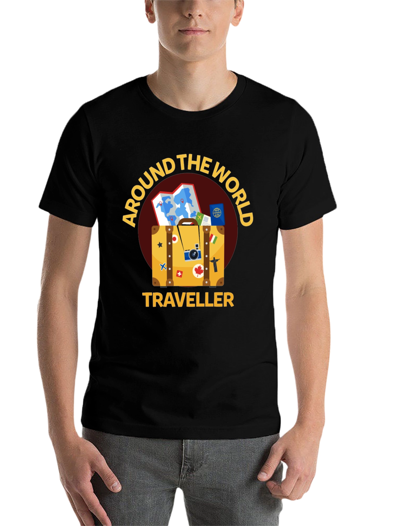 Around The World Traveler T-Shirt - 7