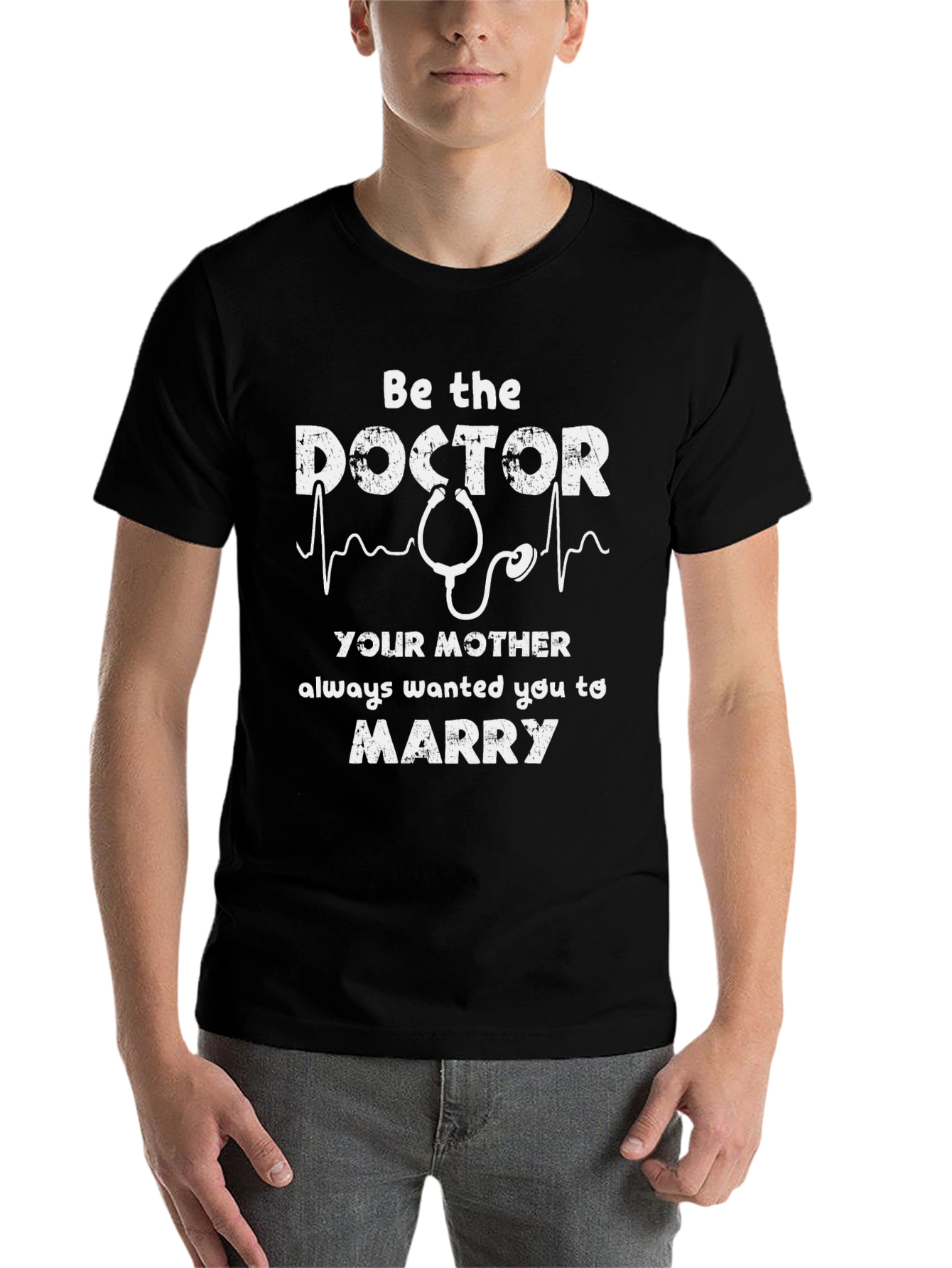 Black Doctor T-Shirt Funny Gift view 7