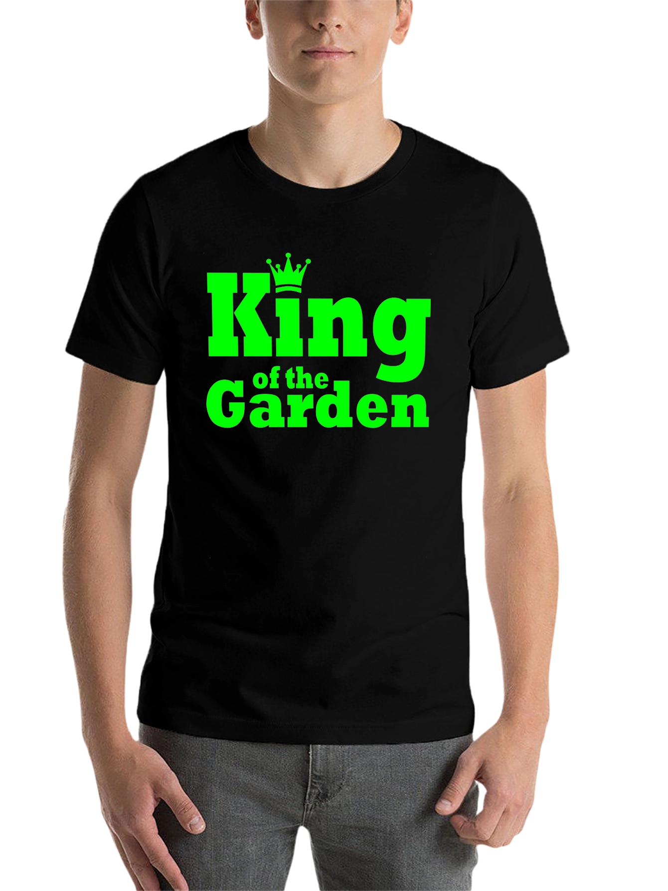 Black King of the Garden Graphic T-Shirt view 7