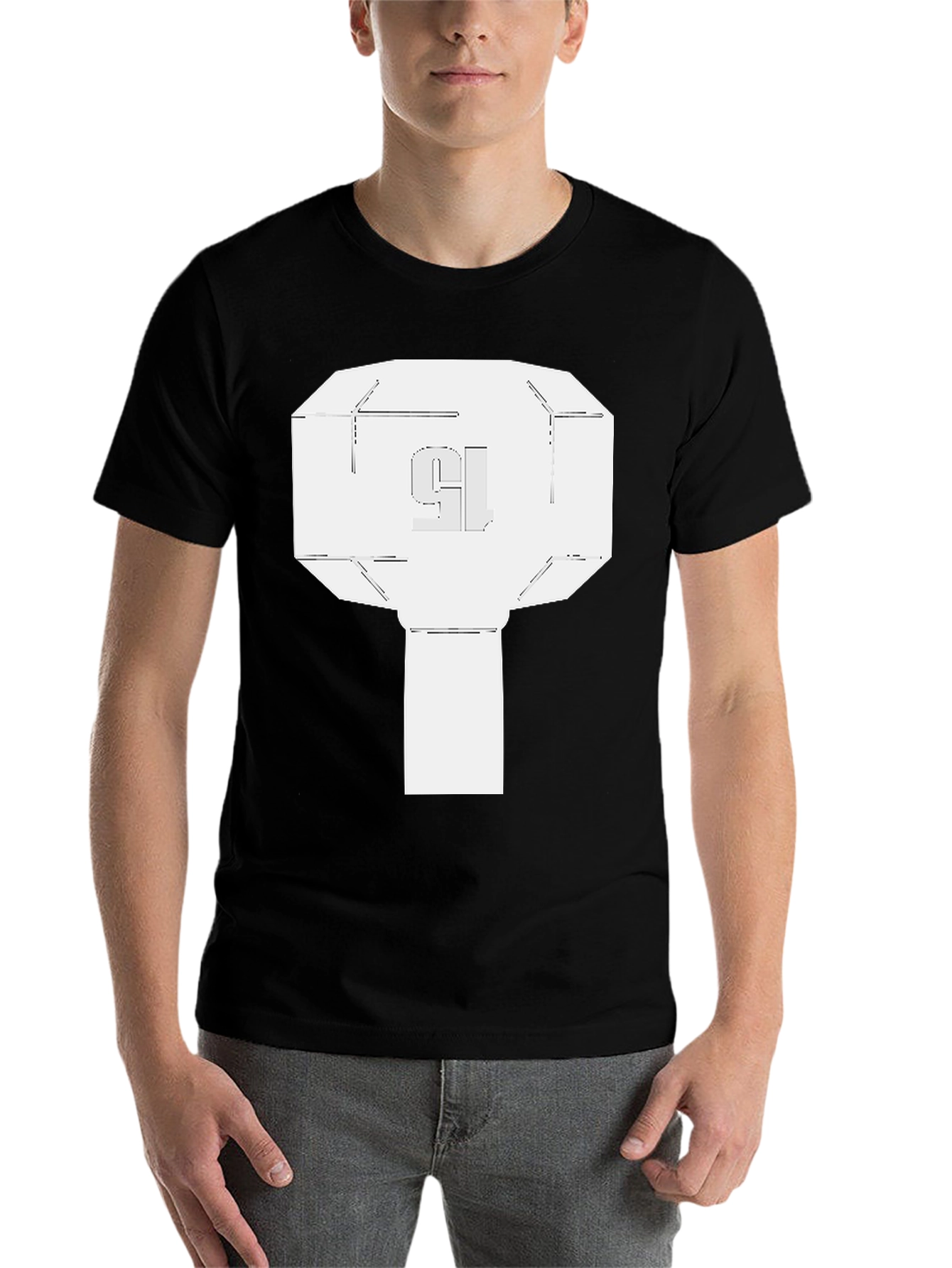 Black Novelty '91' Graphic T-Shirt view 7