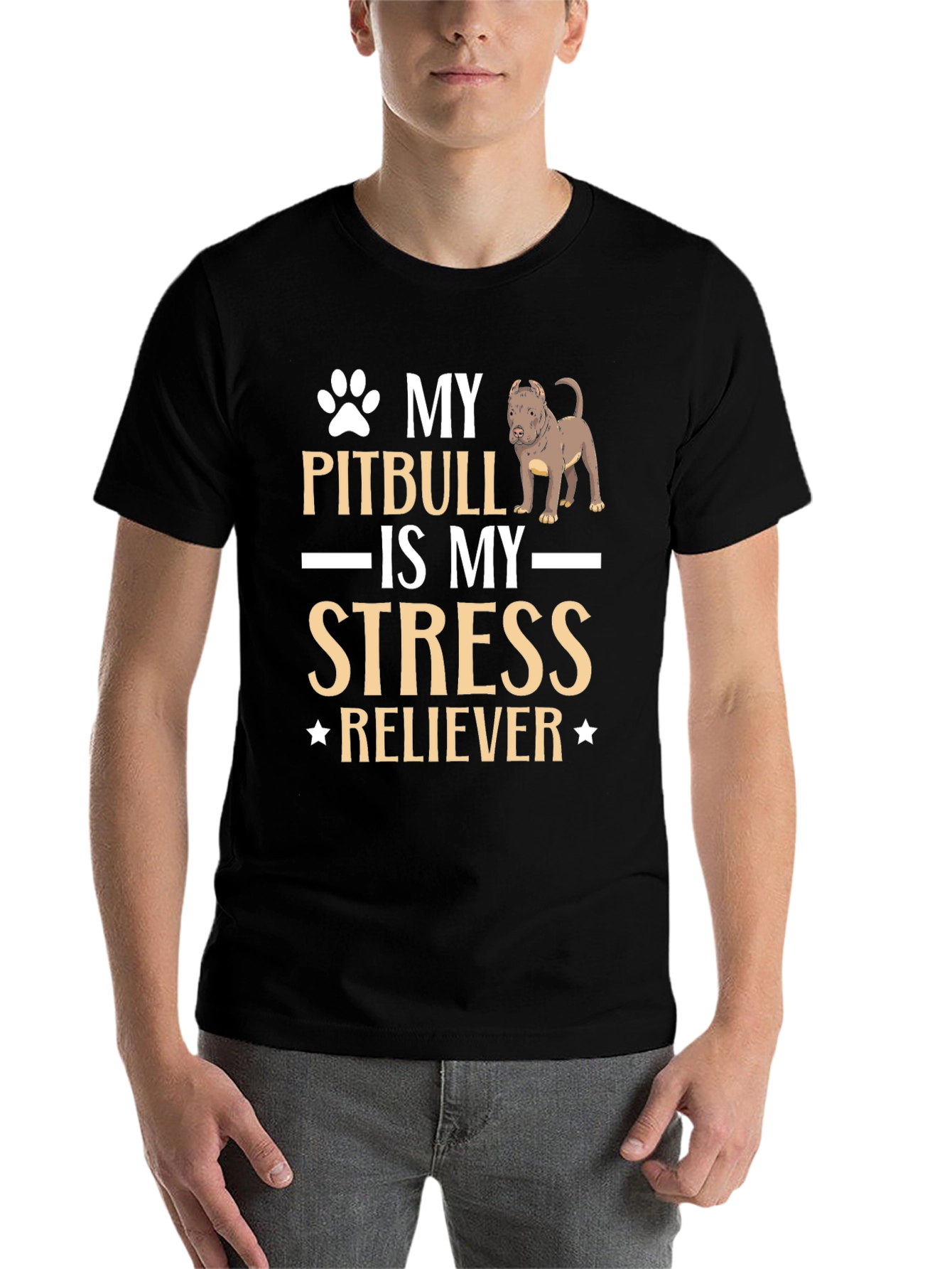 Pitbull Stress Reliever T-Shirt - 7