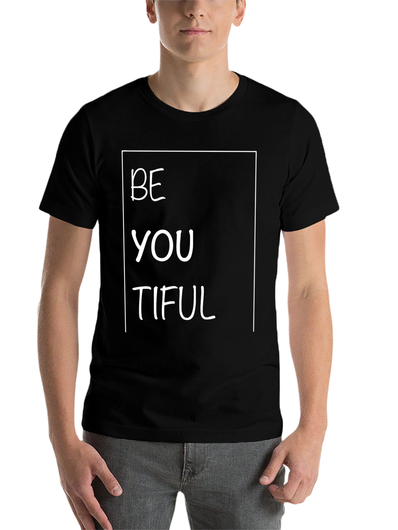 Black BeYOUtiful Graphic T-Shirt view 7