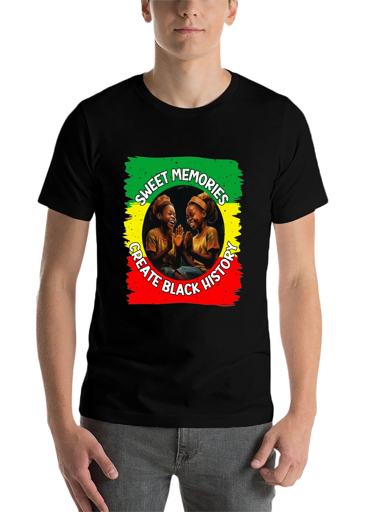 Black Sweet Memories Black History Graphic Tee view 7